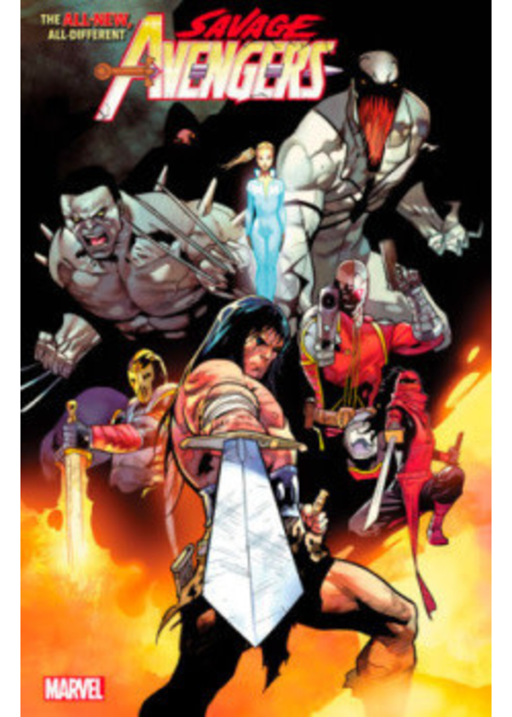 ABRAMS SAVAGE AVENGERS (2022) complete 10 issue series