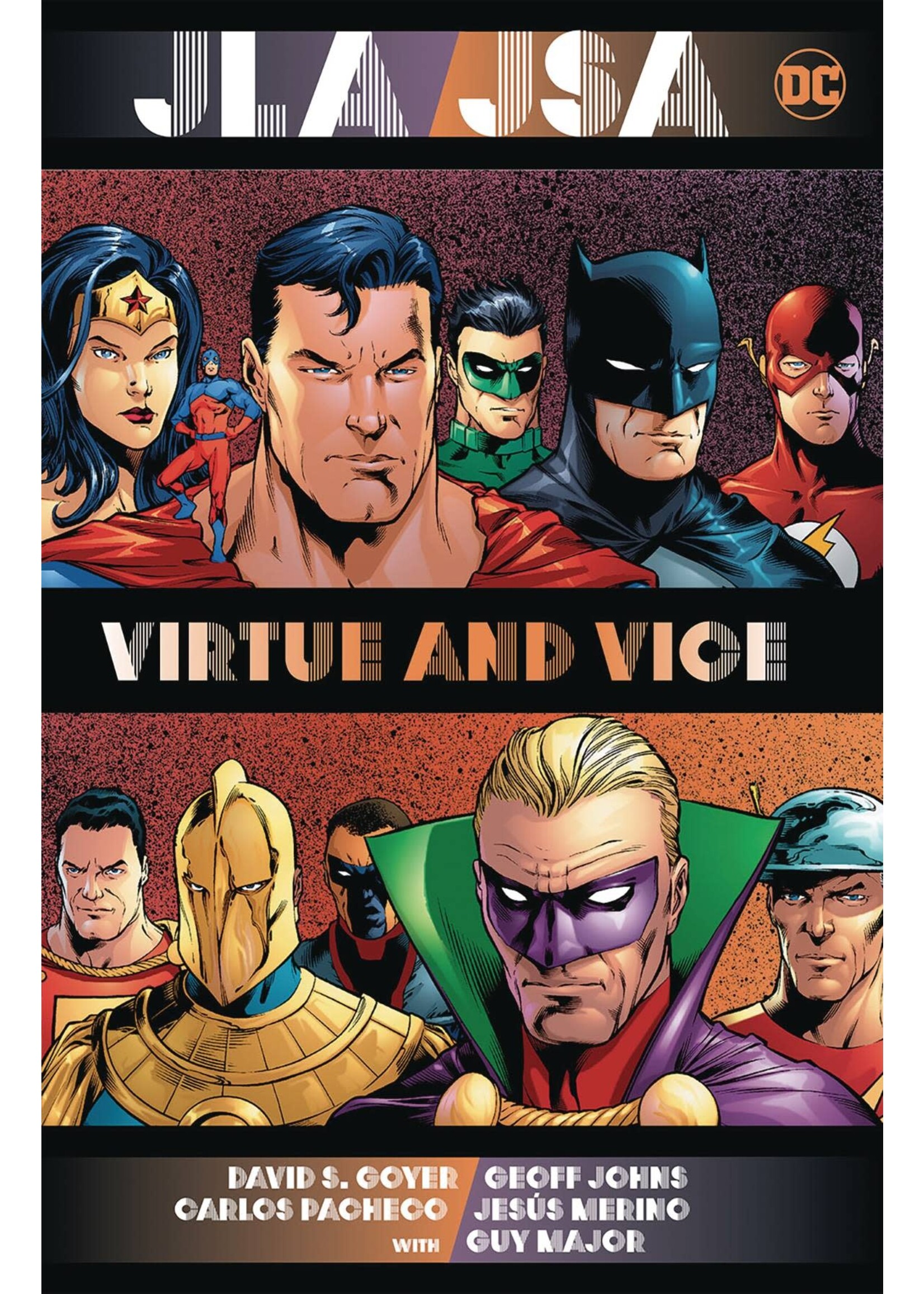 DC COMICS JLA JSA VIRTUE AND VICE