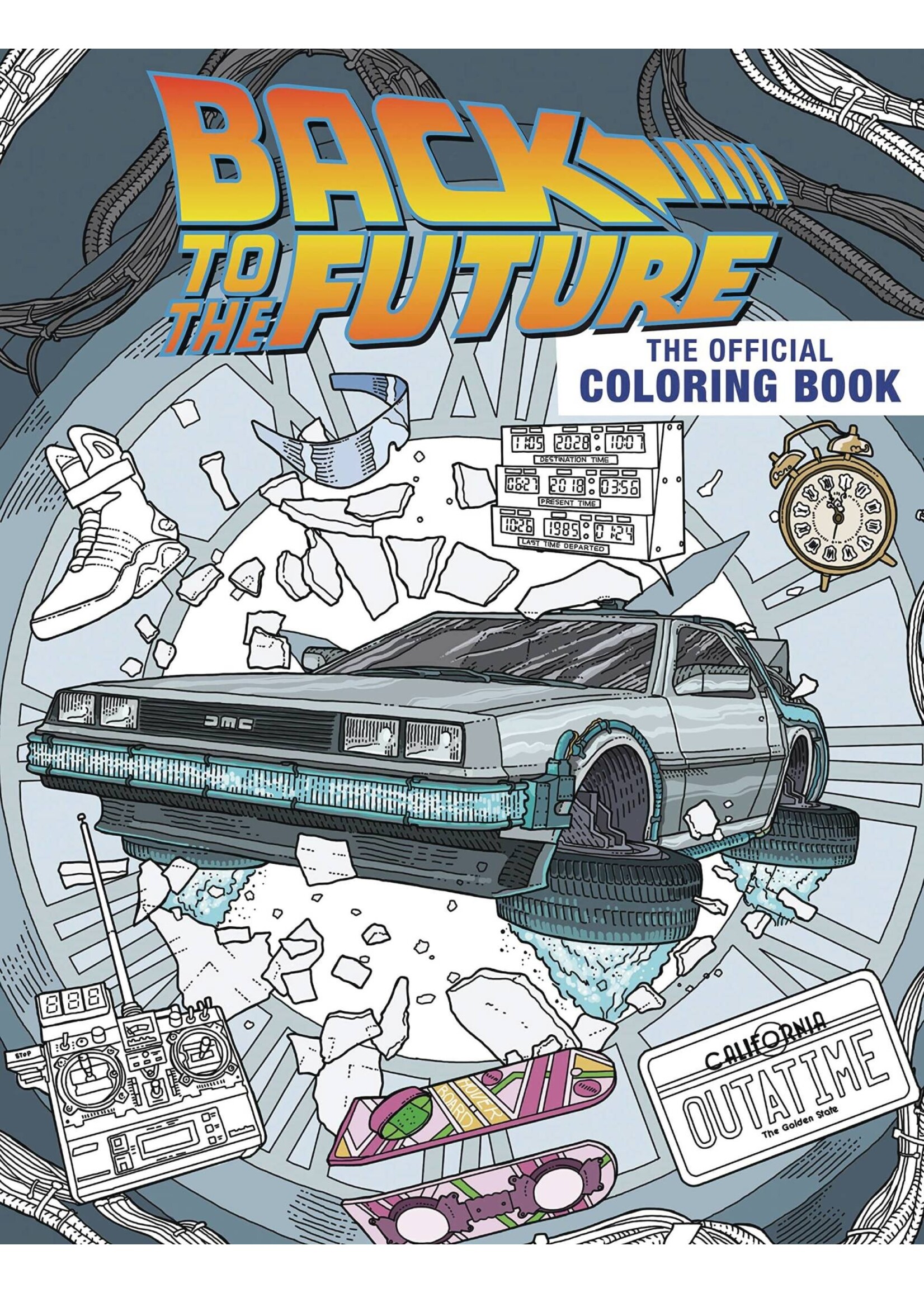 INSIGHT EDITIONS BACK TO THE FUTURE OFFICIAL COLORING BOOK