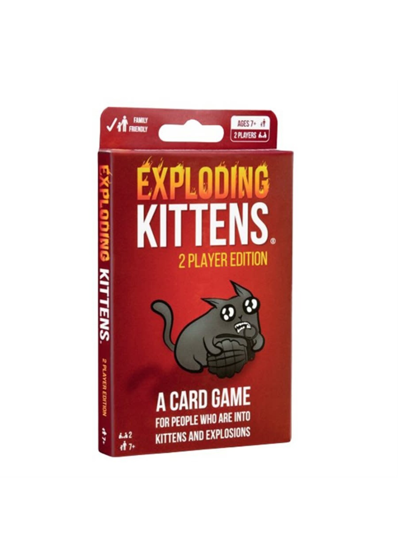 EXPLODING KITTENS 2 PLAYER EDITION