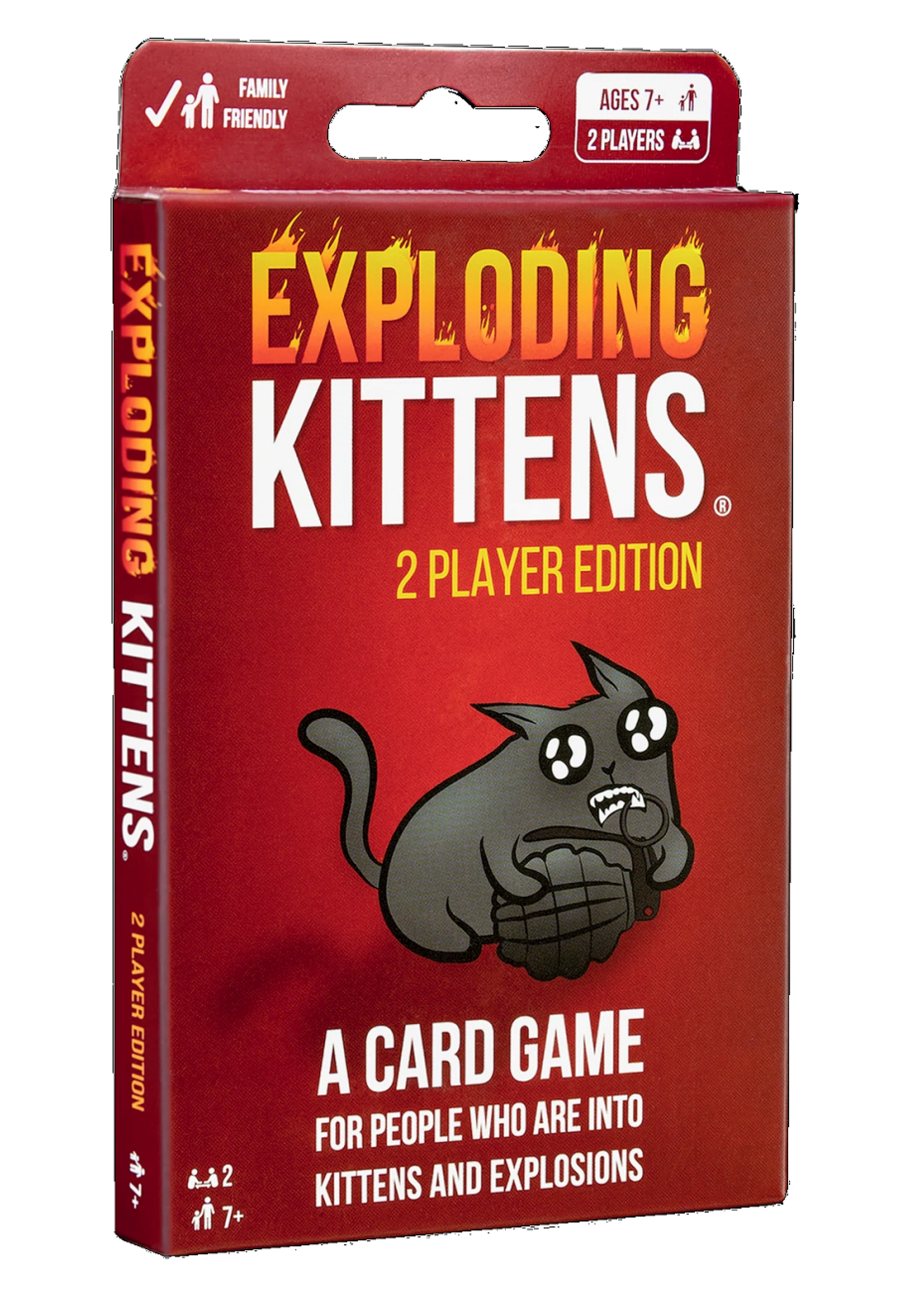 EXPLODING KITTENS 2 PLAYER EDITION