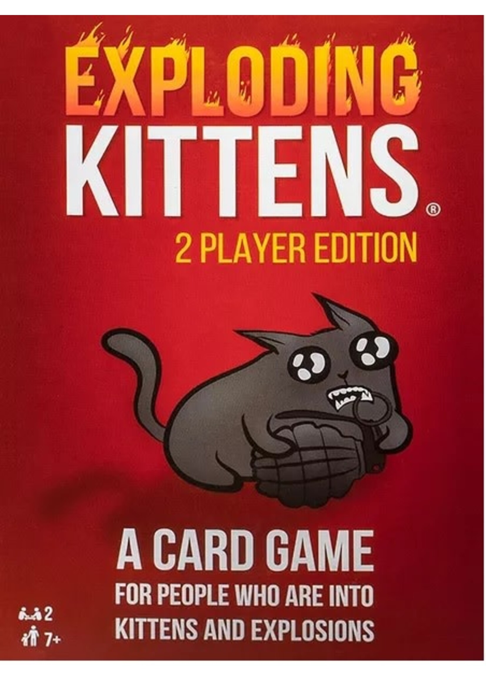 EXPLODING KITTENS 2 PLAYER EDITION