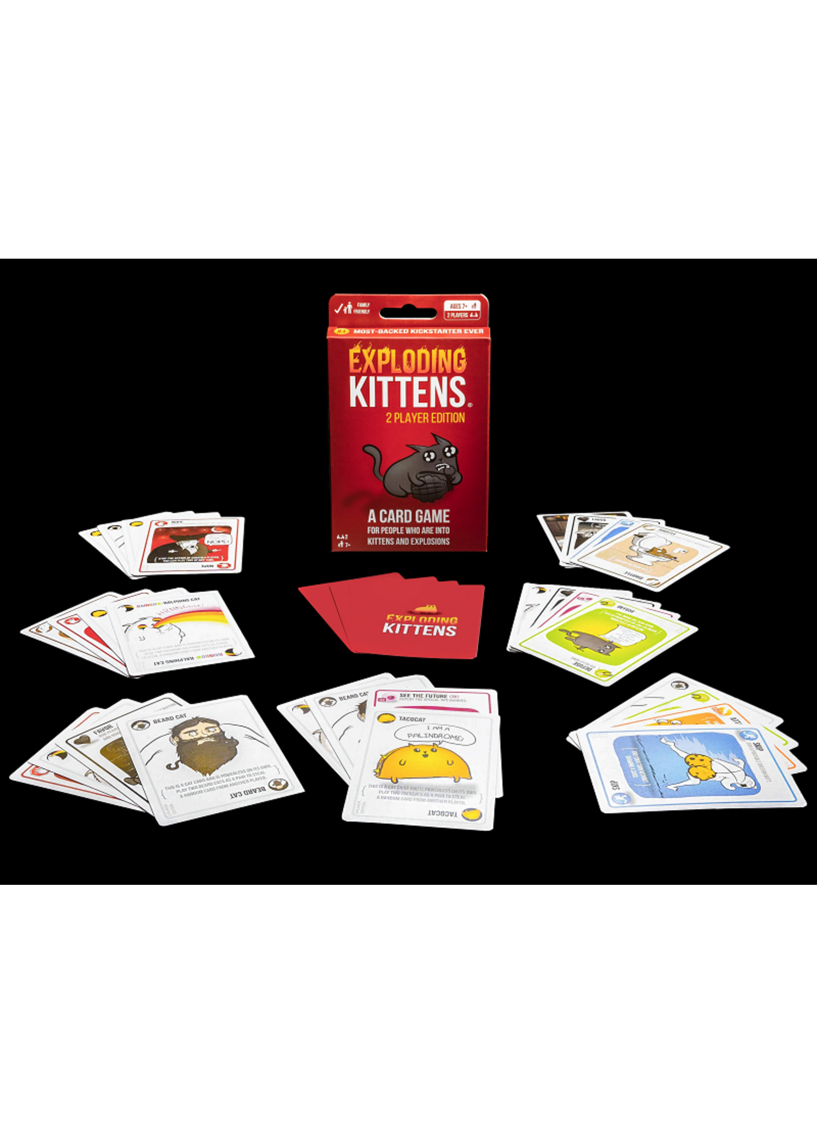 EXPLODING KITTENS 2 PLAYER EDITION