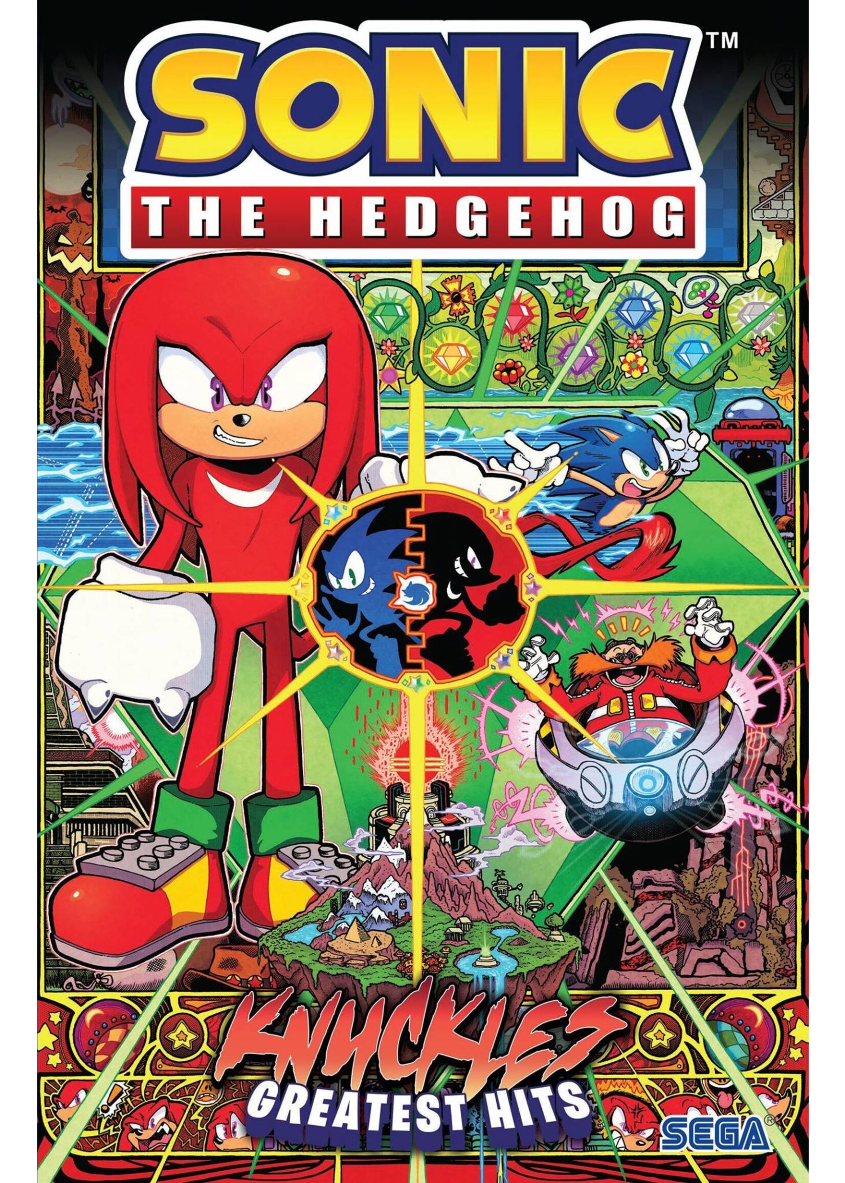 IDW PUBLISHING SONIC THE HEDGEHOG KNUCKLES GREATEST HITS TP