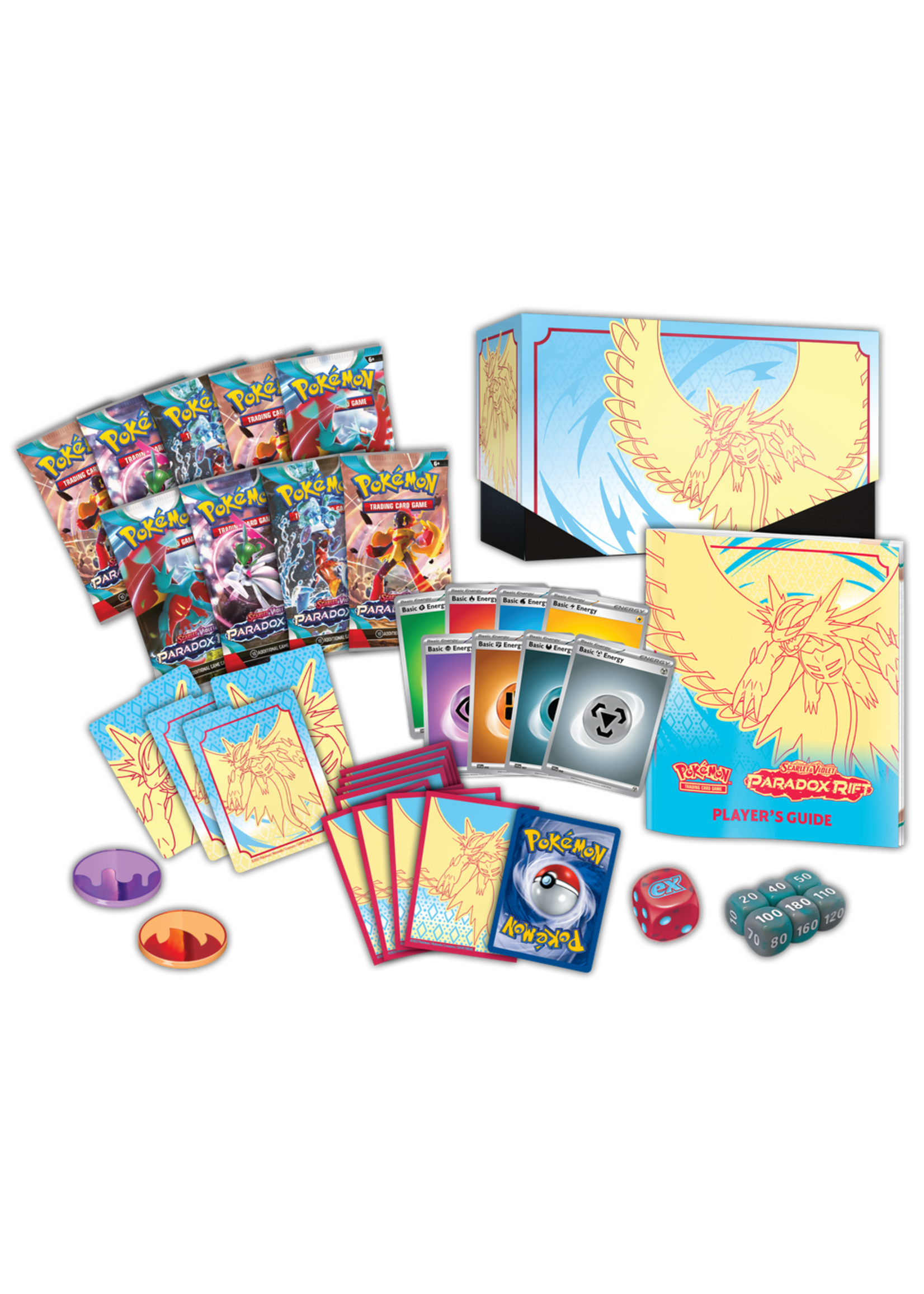 ABRAMS POKEMON SV4 PARADOX RIFT ELITE TRAINER BOX