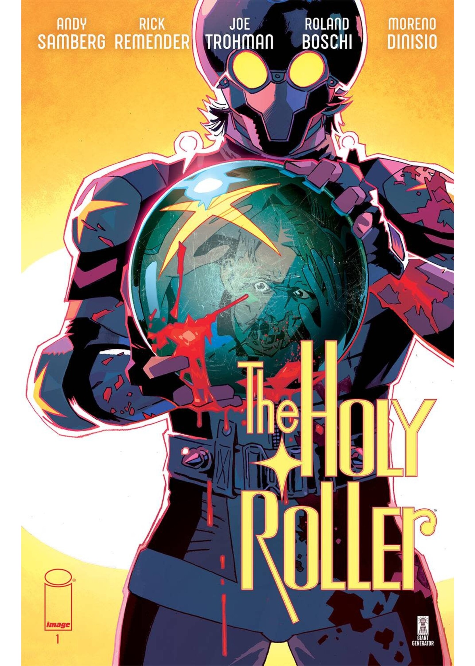 IMAGE COMICS HOLY ROLLER (2023) #1 CVR A BOSCHI