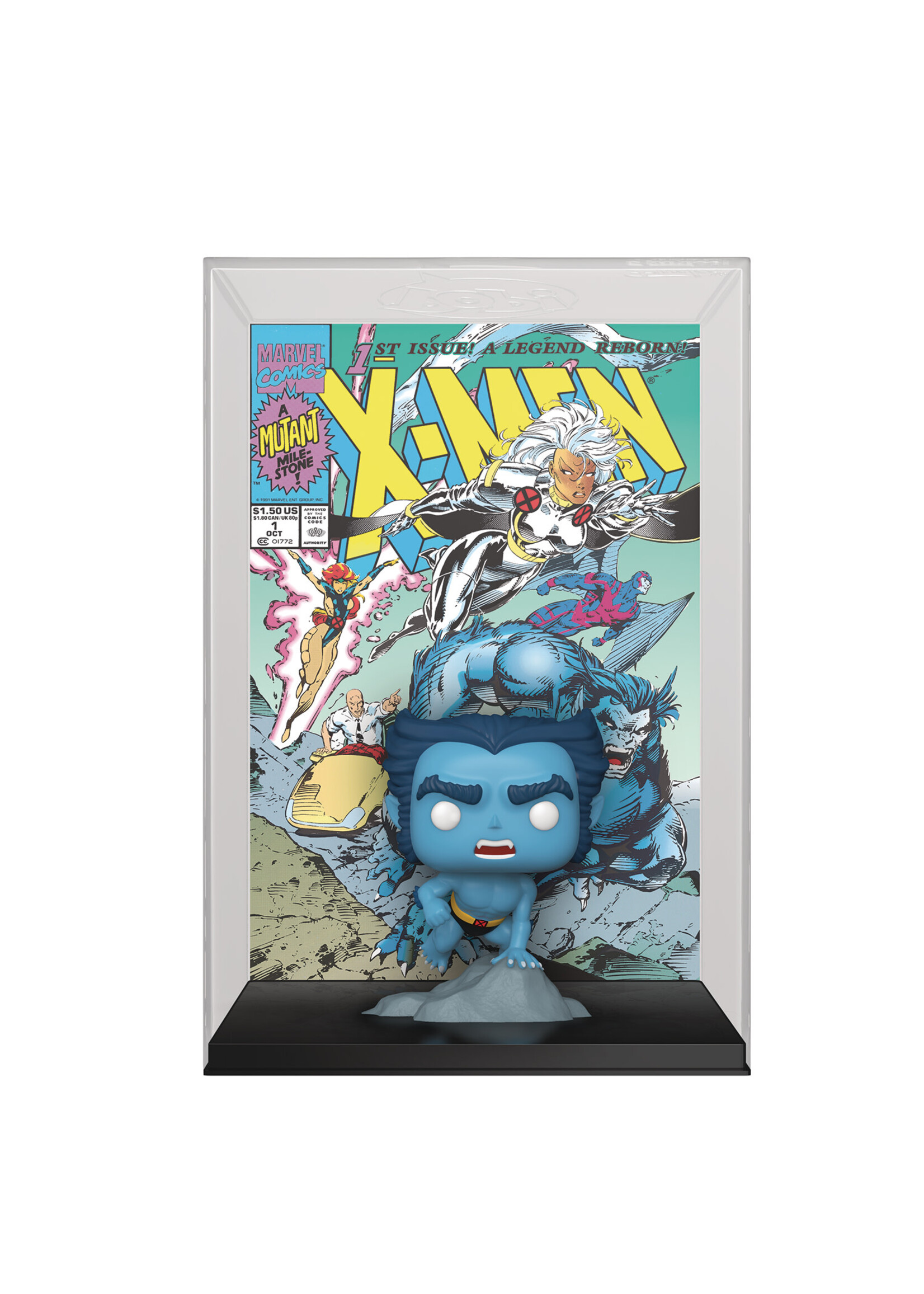 POP COMIC COVER MARVEL X-MEN #1 BEAST PX VIN FIG