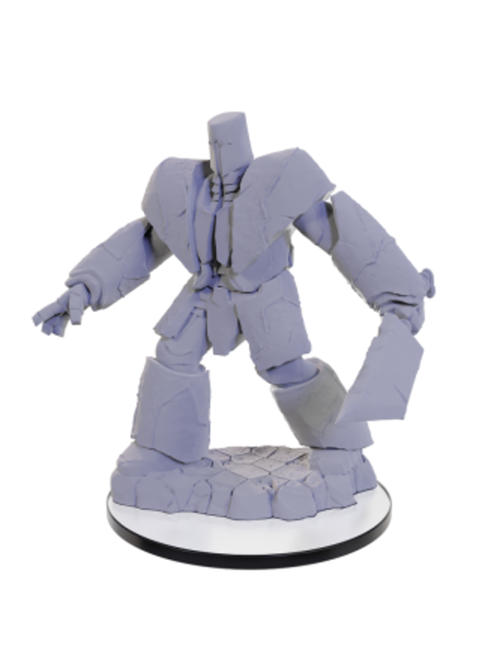 ABRAMS CR UNPAINTED MINIS WV5 COBALT GOLEM