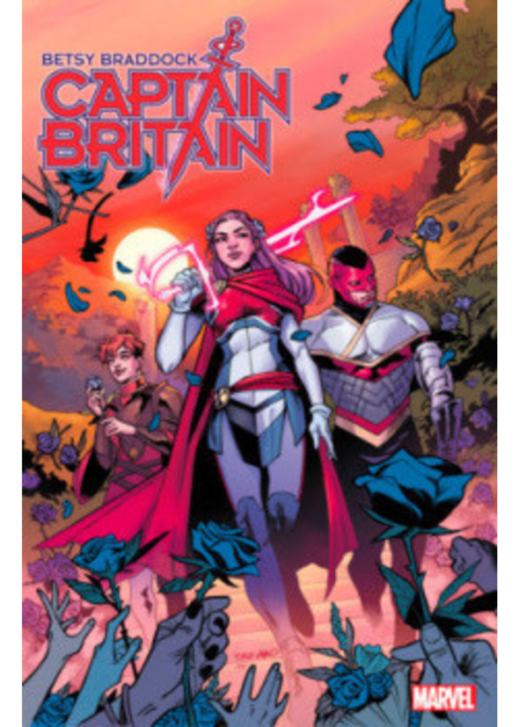 BETSY BRADDOCK CAPTAIN BRITAIN complete 5 issue series