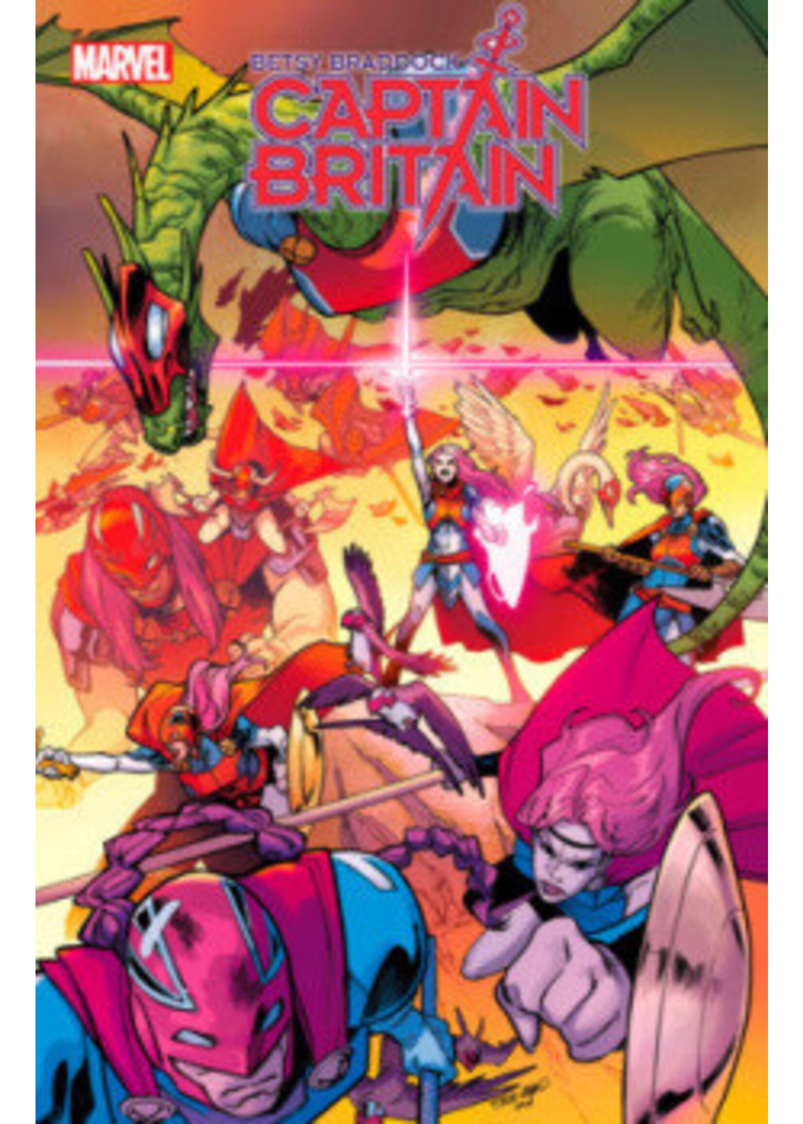 BETSY BRADDOCK CAPTAIN BRITAIN complete 5 issue series