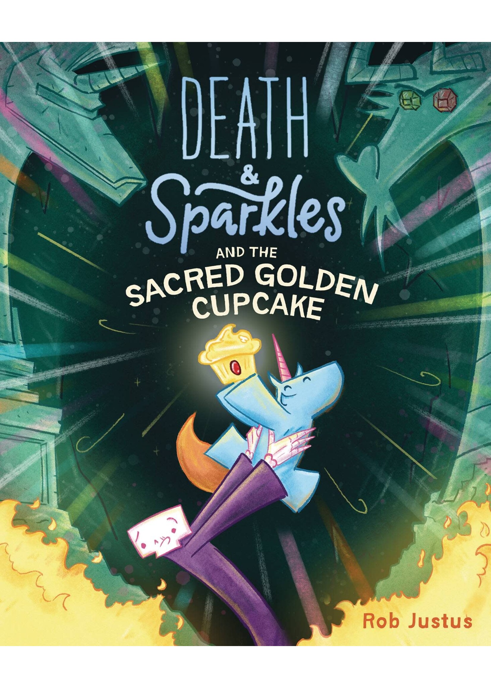 CHRONICLE BOOKS DEATH & SPARKLES GN VOL 02 SACRED GOLDEN CUPCAKE