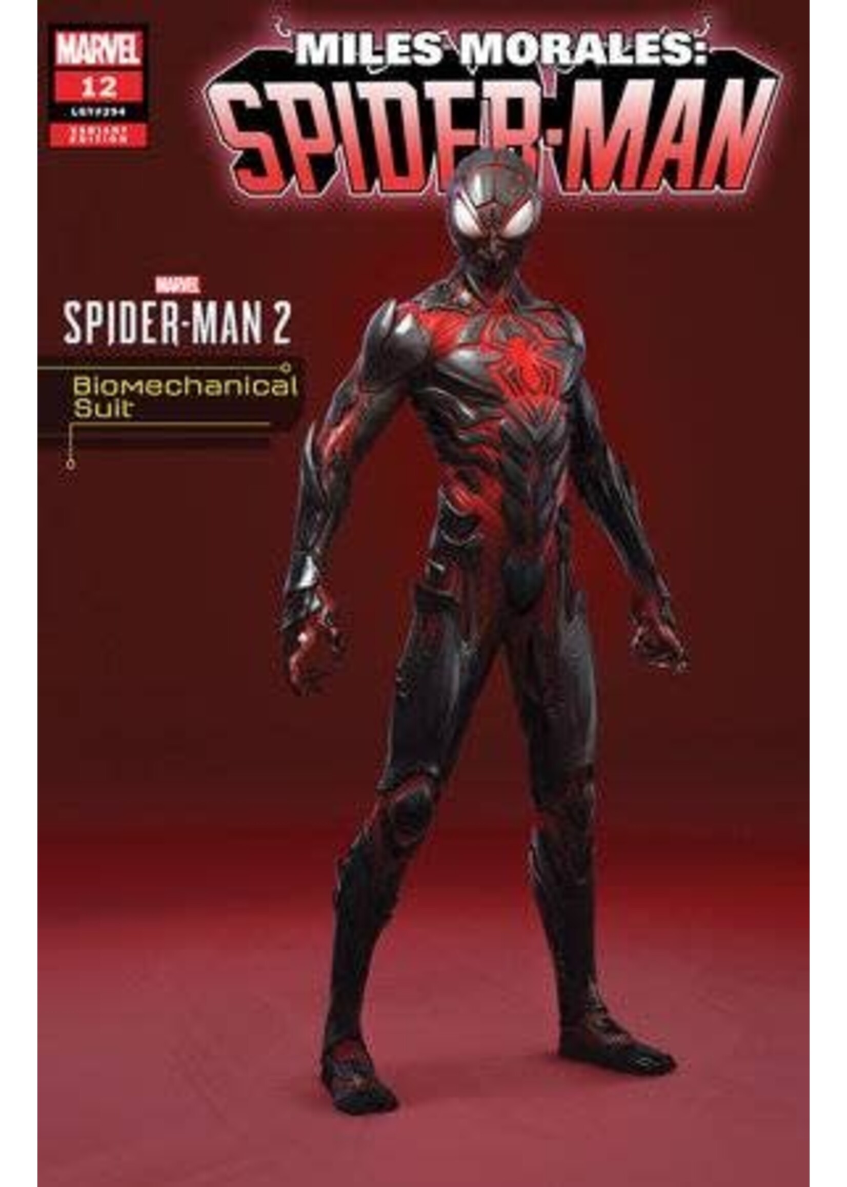 MARVEL COMICS MILES MORALES SPIDER-MAN (2022) #12 BIOMECHANICAL SUIT SPIDER-MAN 2