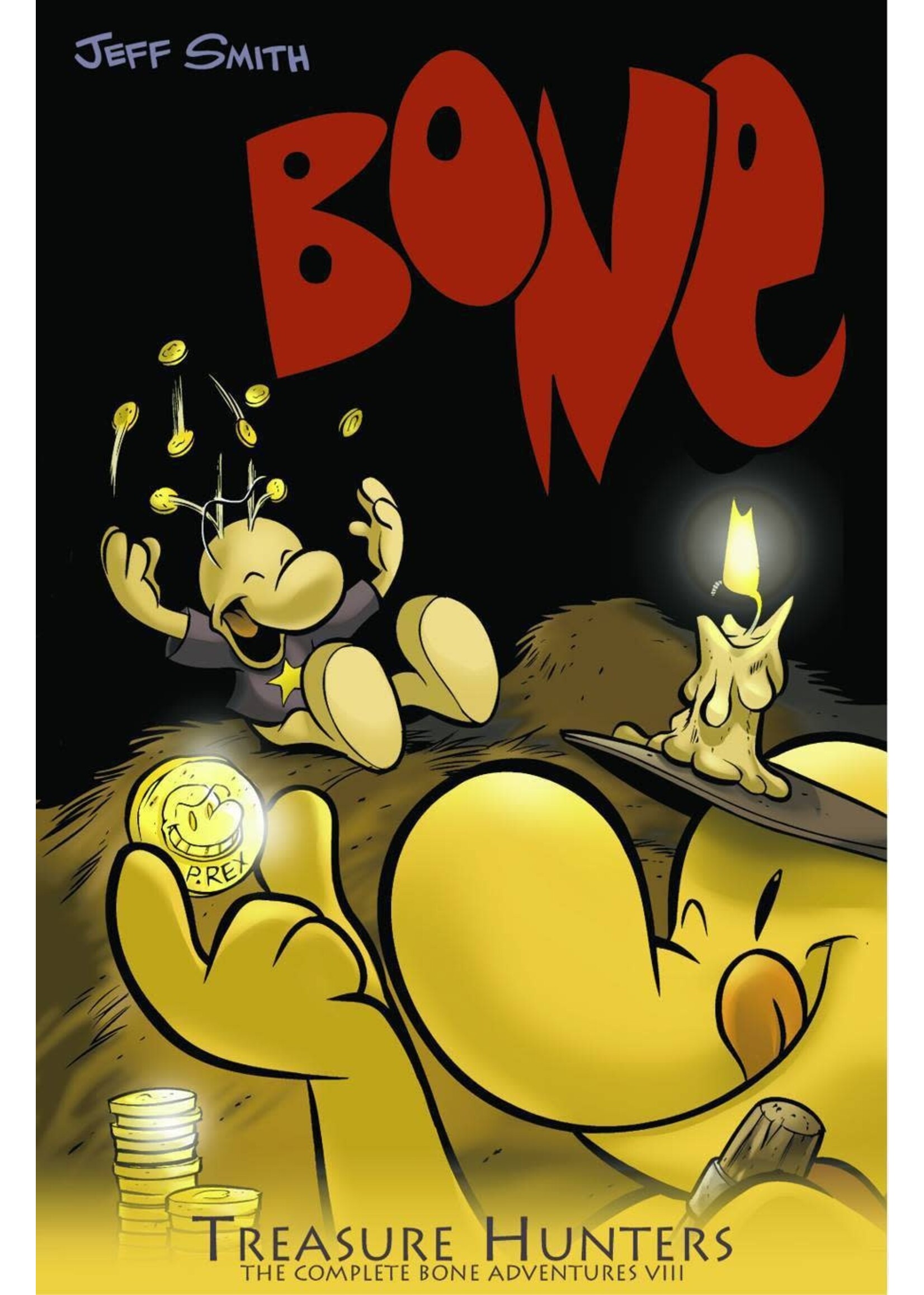 . BONE COLOR ED SC VOL 08 TREASURE HUNTERS