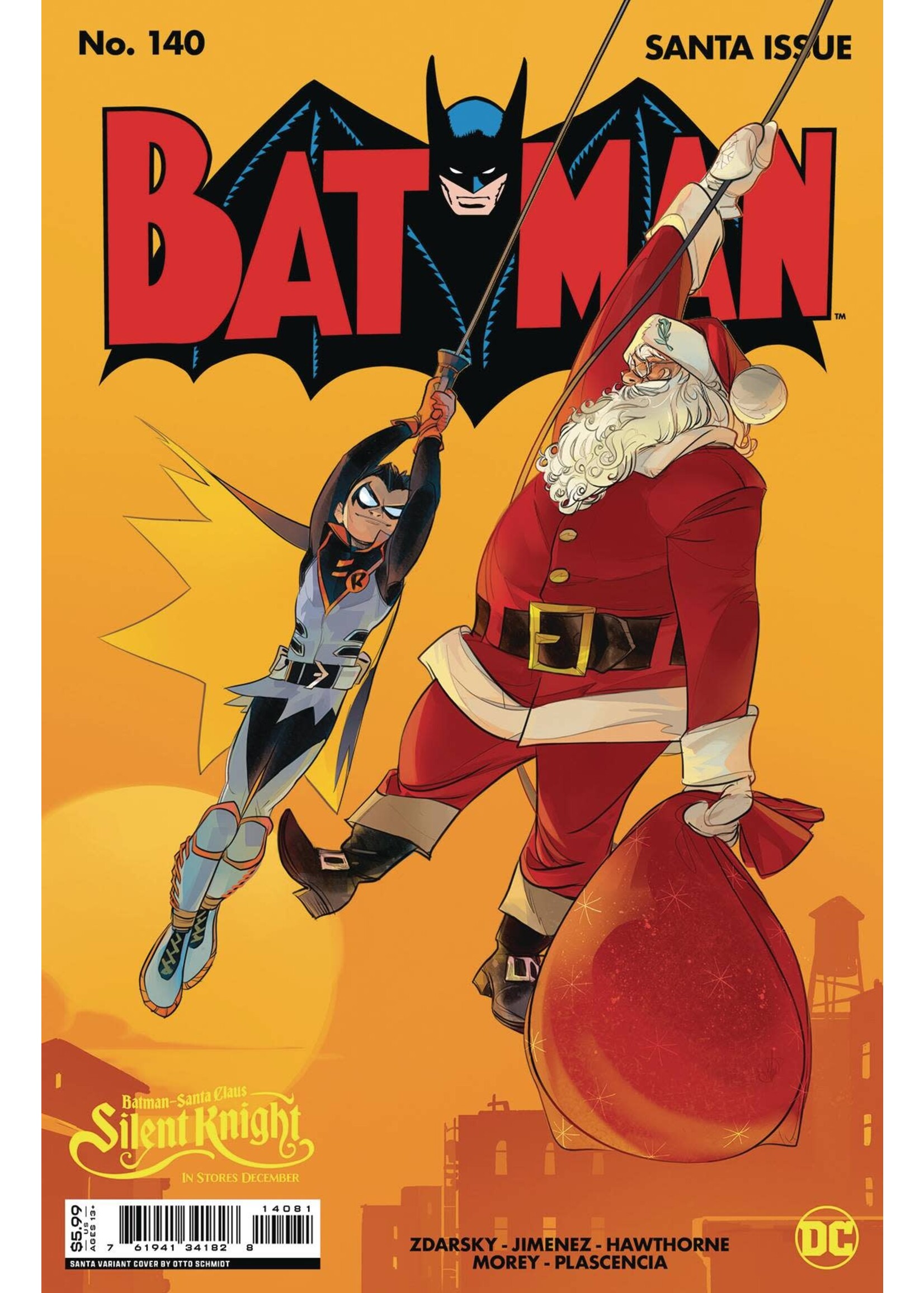 DC COMICS BATMAN #140 SANTA