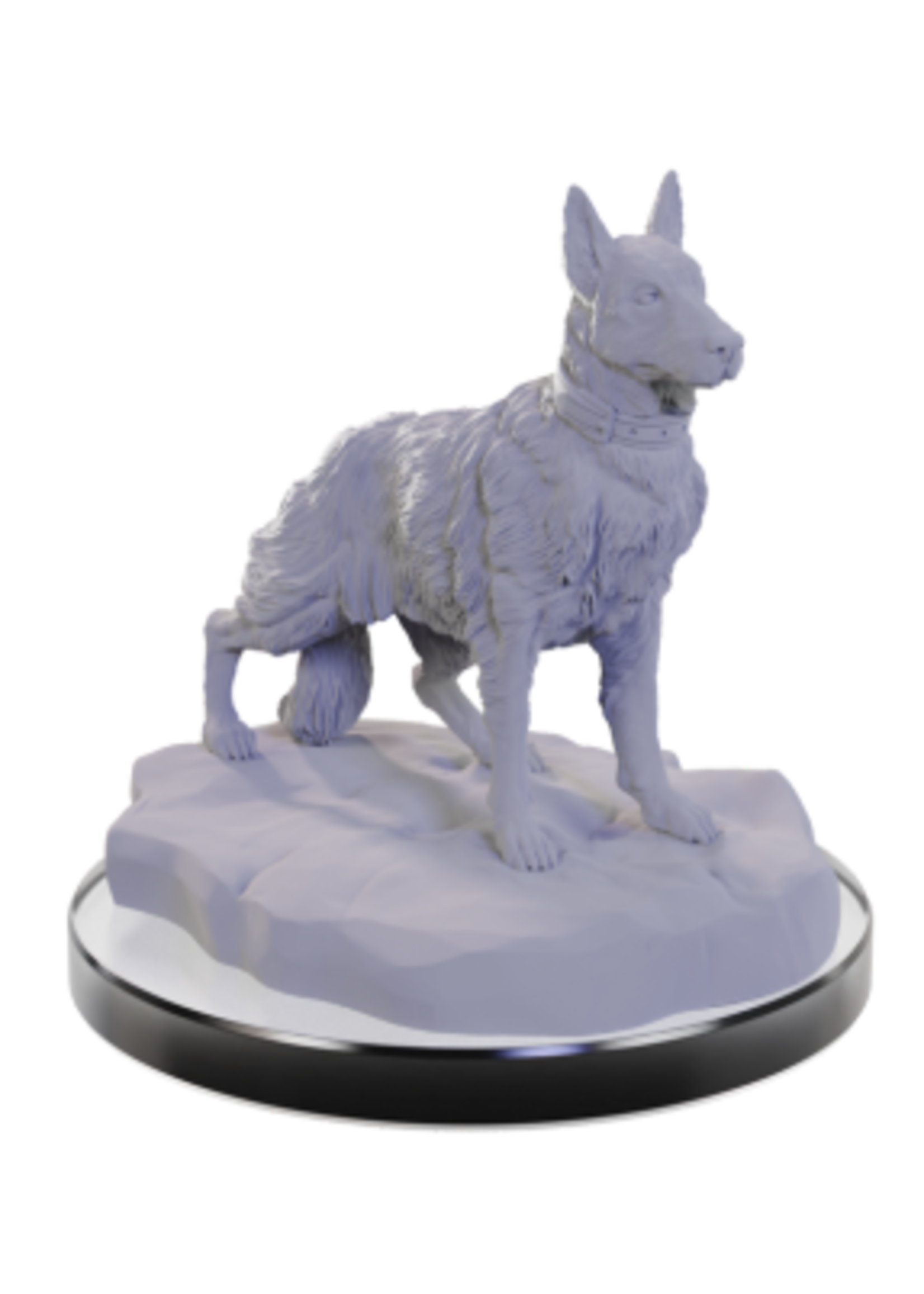 WIZKIDS UNPAINTED MINIS WV22 DOG COMPANIONS