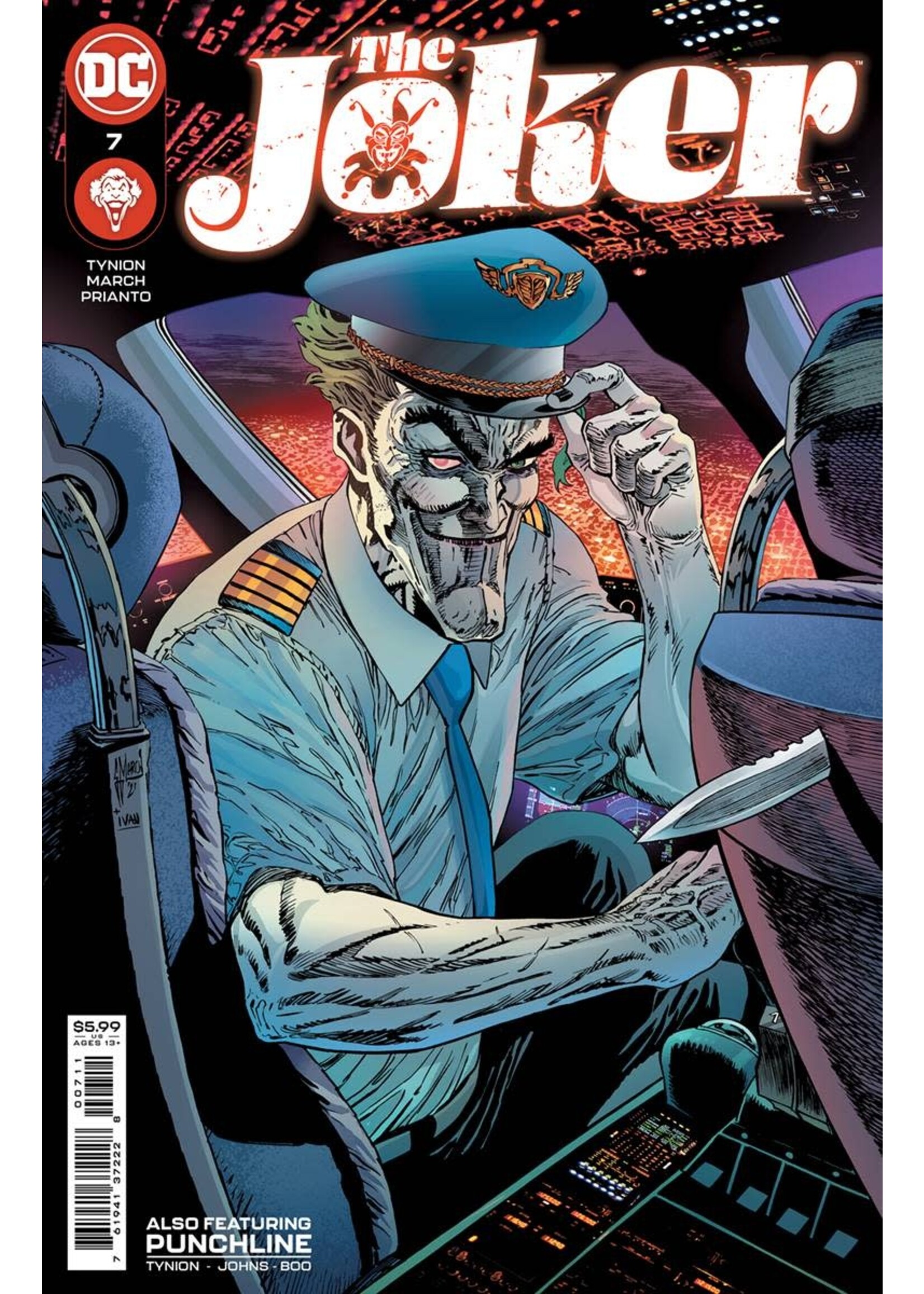 DC COMICS JOKER # 7 CVR A GUILLEM MARCH