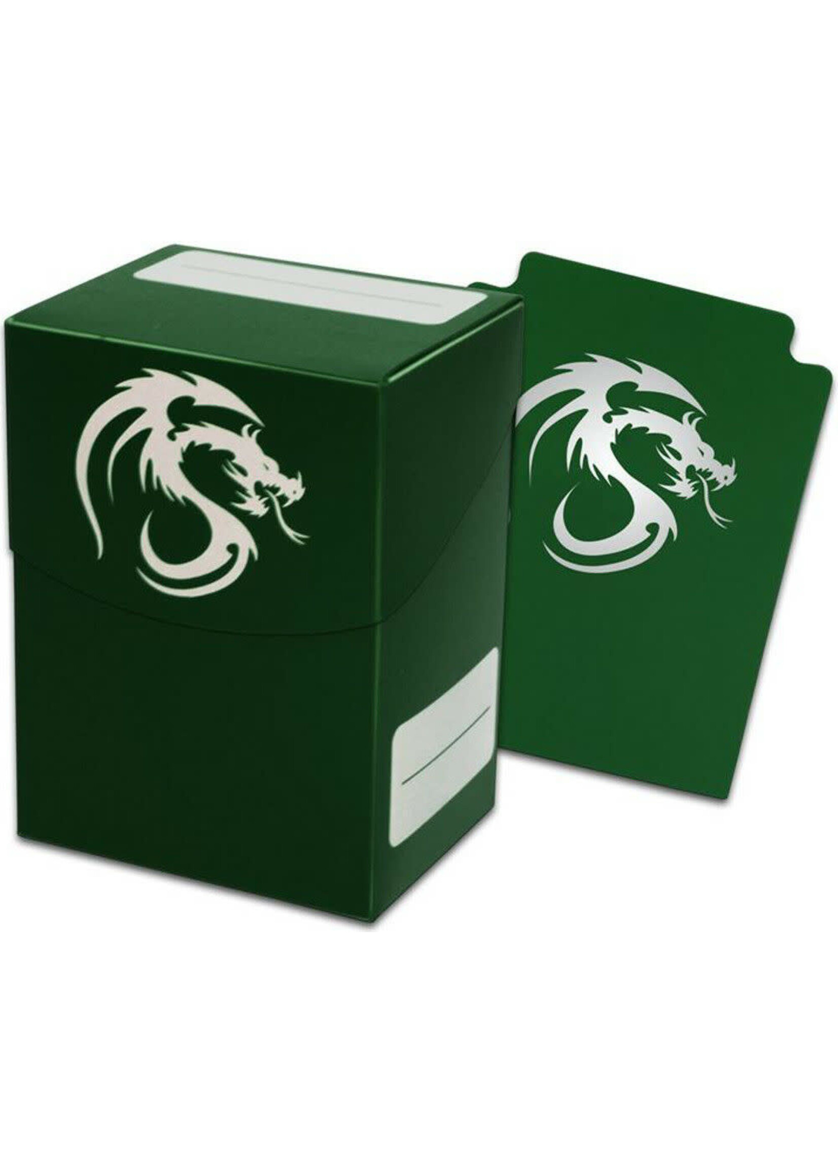ABRAMS BCW 100 CARD DECK CASE GREEN