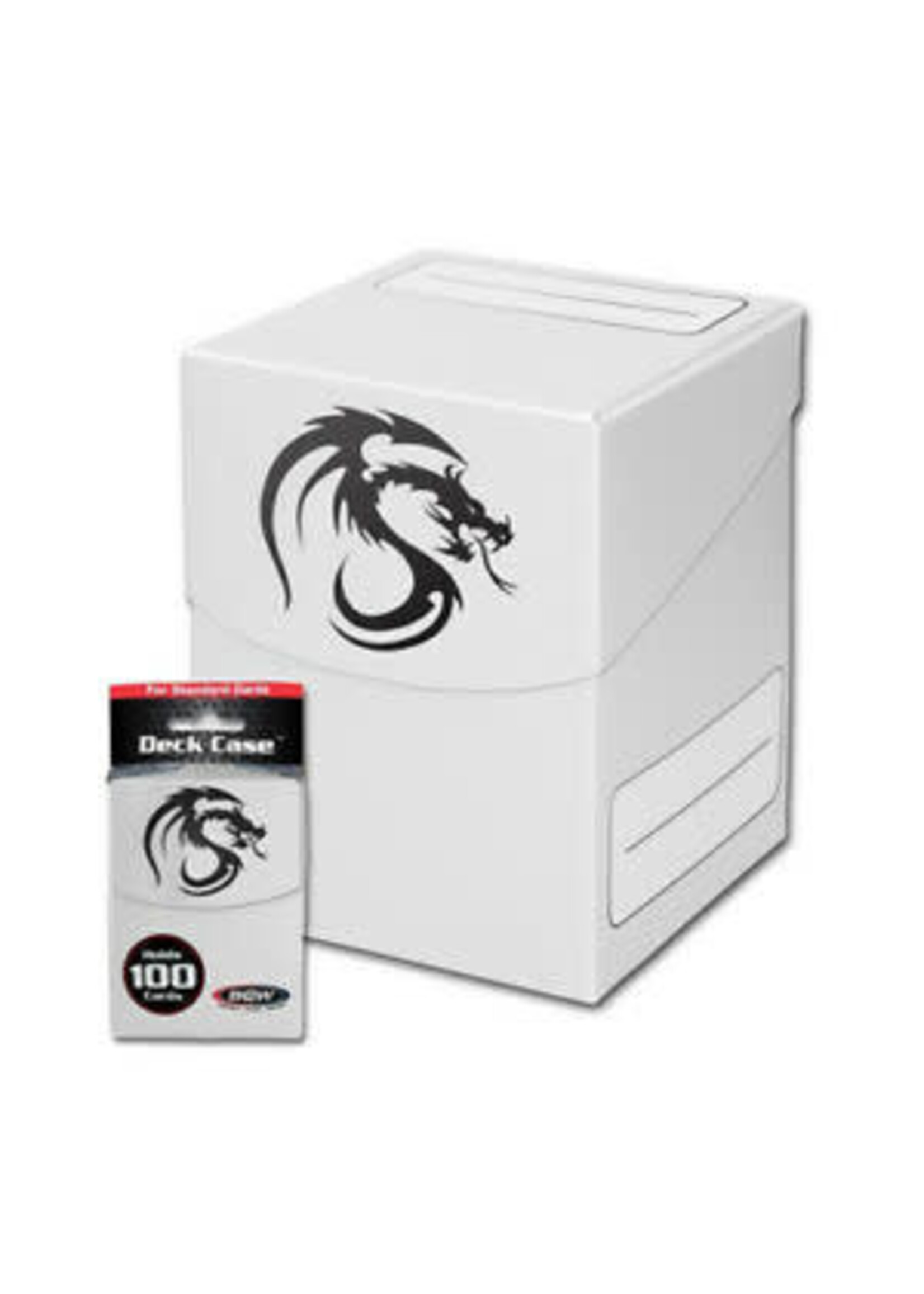 ABRAMS BCW 100 CARD DECK CASE WHITE
