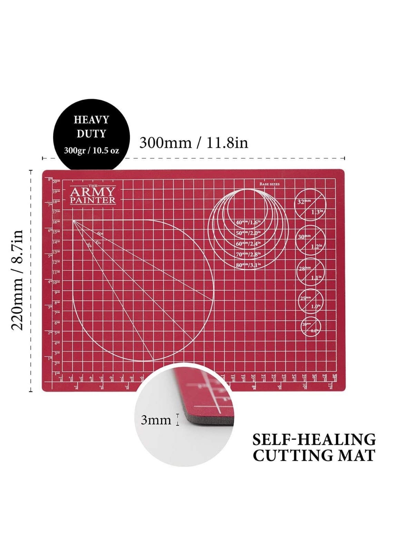 ABRAMS ARMY PAINTER SELF-HEALING CUTTING MAT