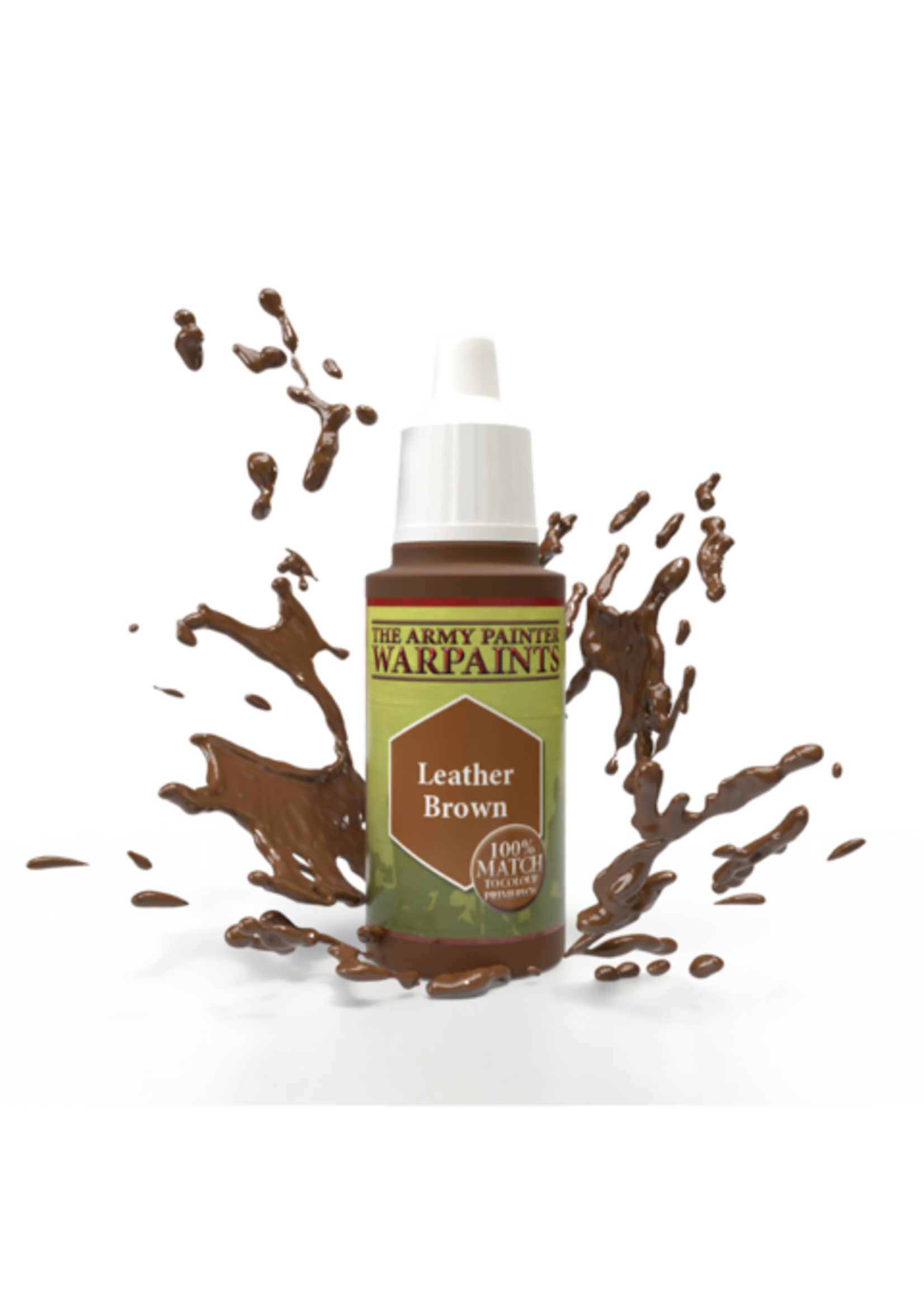 ABRAMS WARPAINTS LEATHER BROWN (18ML)
