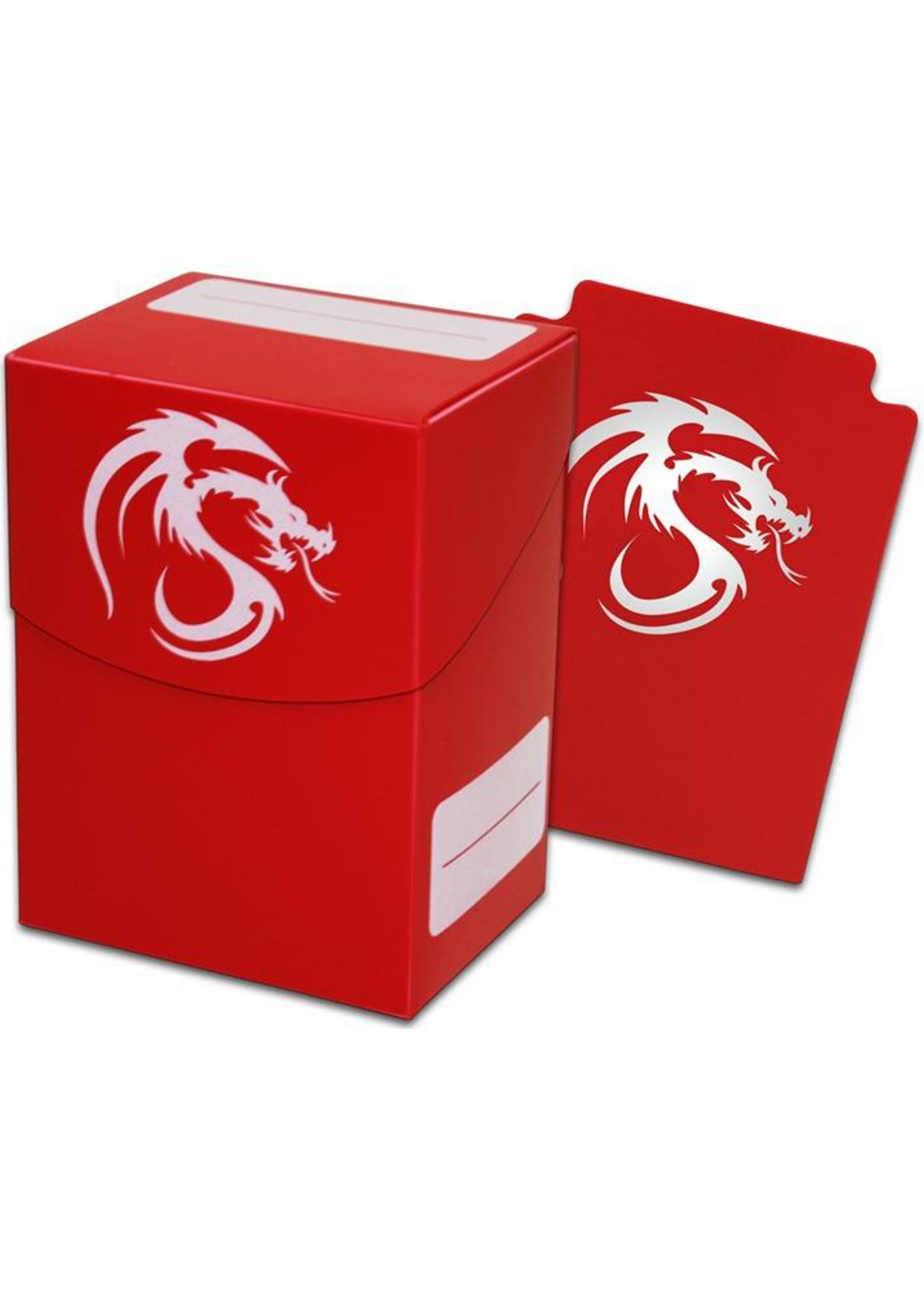 . BCW 100 CARD DECK CASE RED
