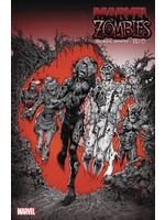 . MARVEL ZOMBIES BLACK WHITE BLOOD #3 10 COPY INCV HOMAGE VAR