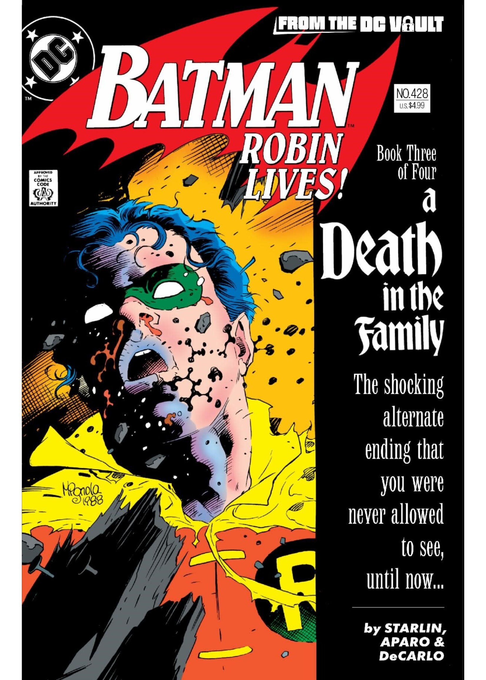 DC COMICS BATMAN #428 ROBIN LIVES!