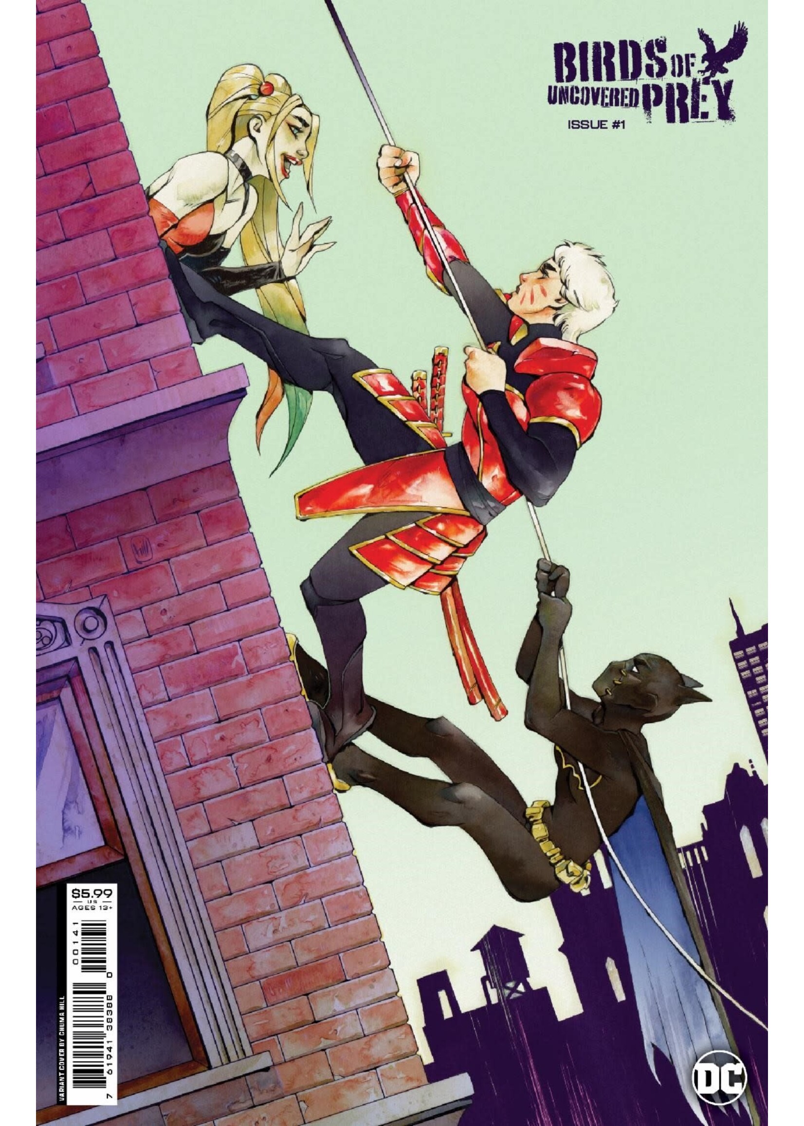 DC COMICS BIRDS OF PREY UNCOVERED #1 HILL