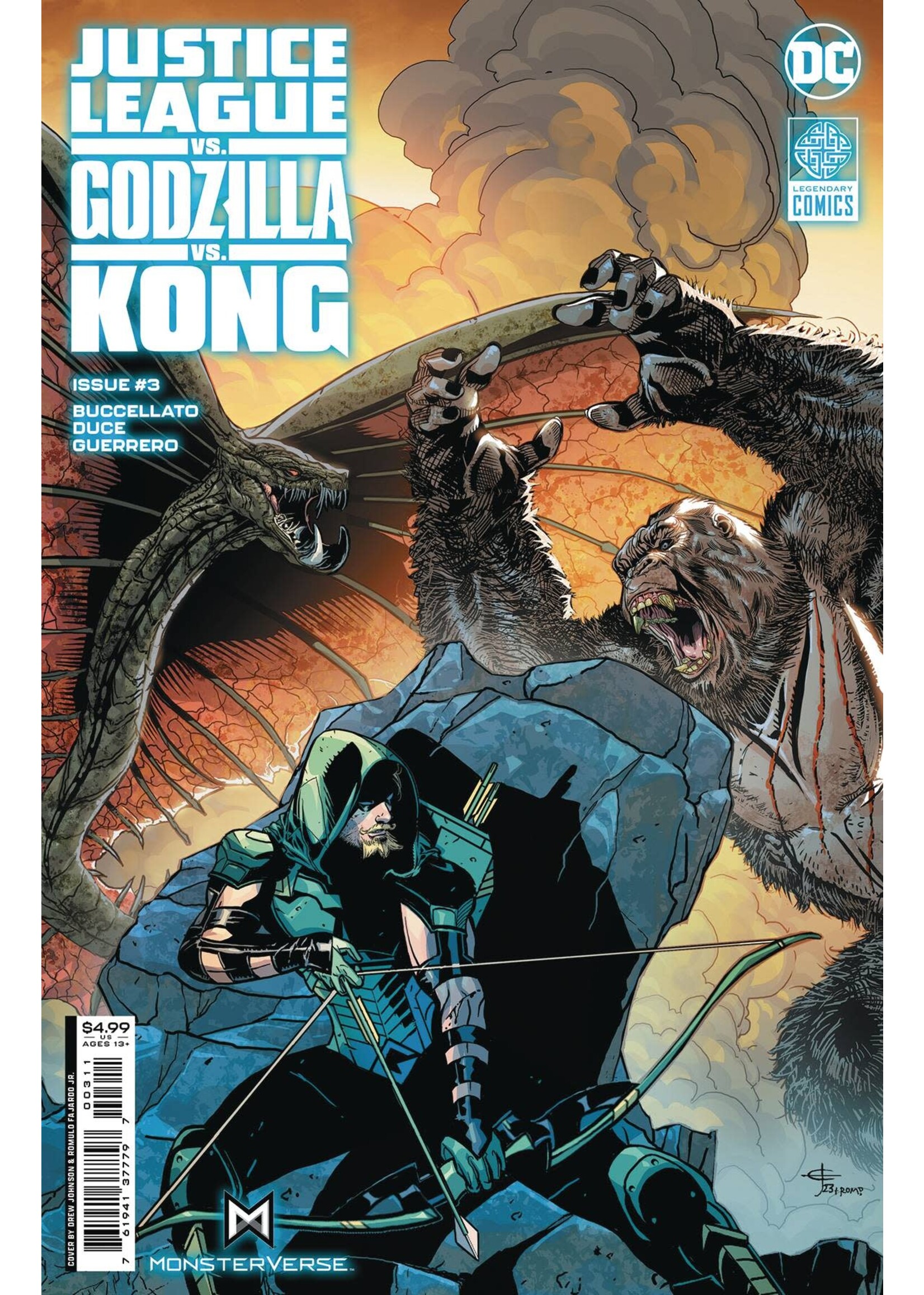 . JL VS GODZILLA VS KONG #3