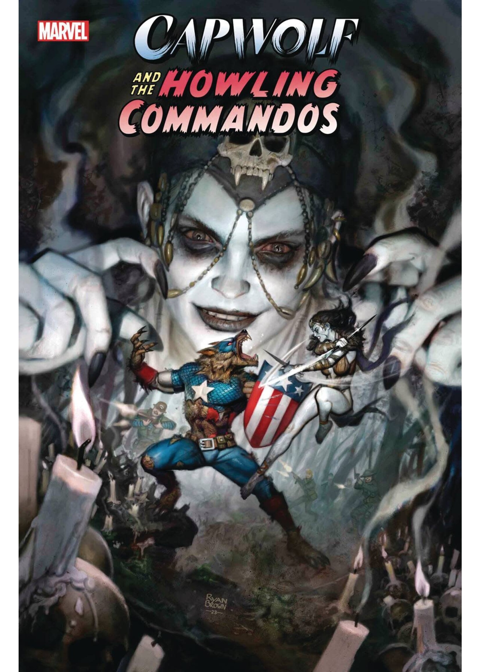 MARVEL COMICS CAPWOLF HOWLING COMMANDOS #3