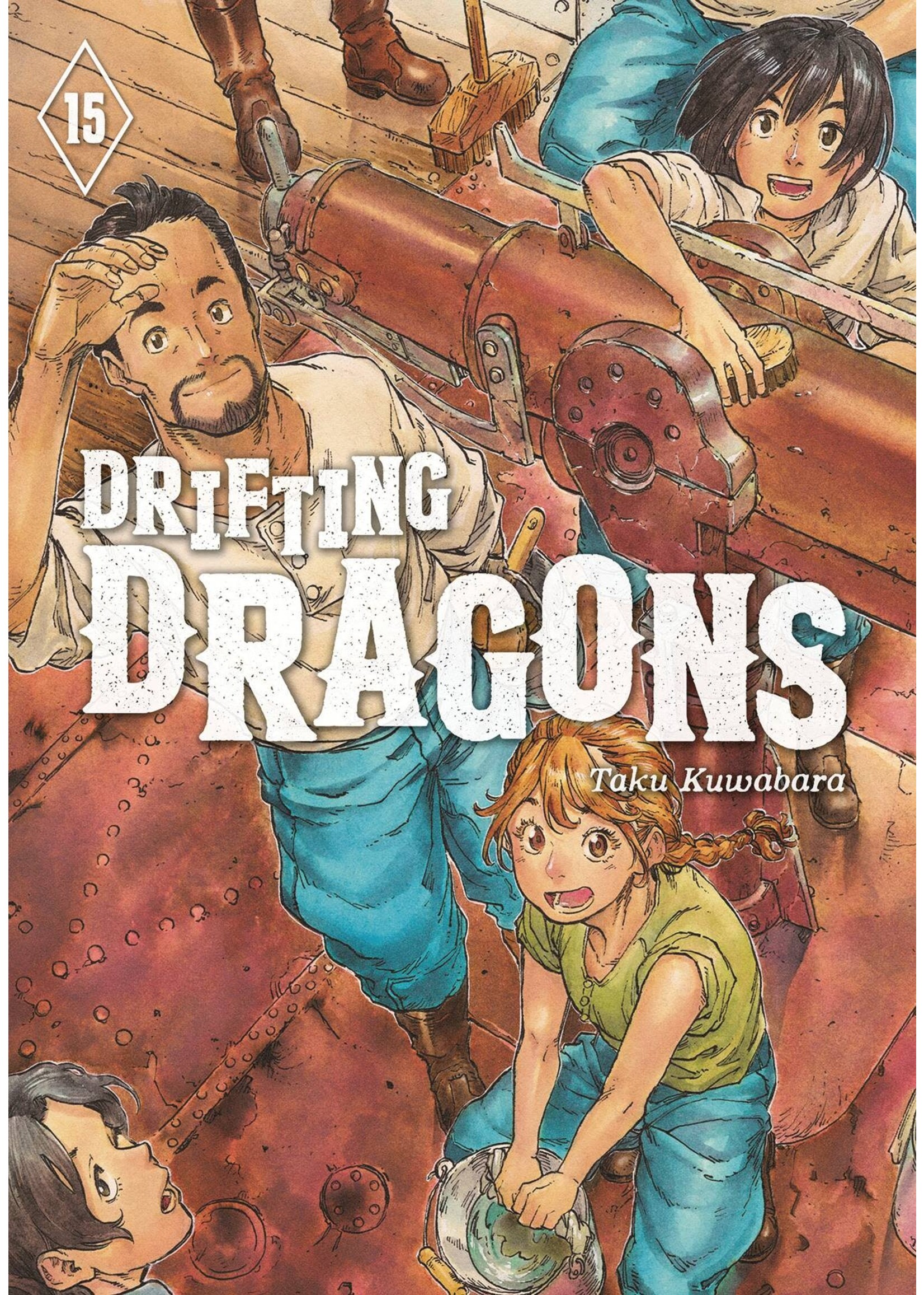 KODANSHA DRIFTING DRAGONS GN VOL 15