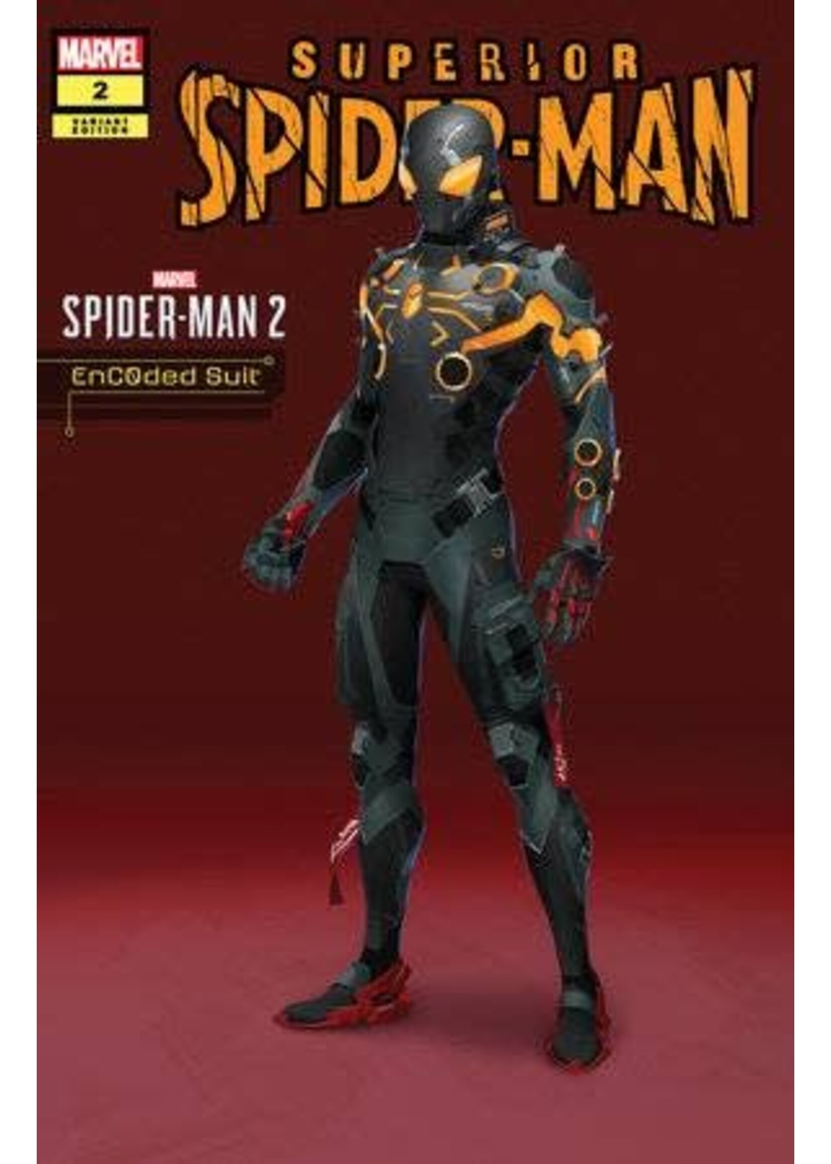 . SUPERIOR SPIDER-MAN (2023) #2 ENCODED SUIT SPIDER-MAN 2 VAR