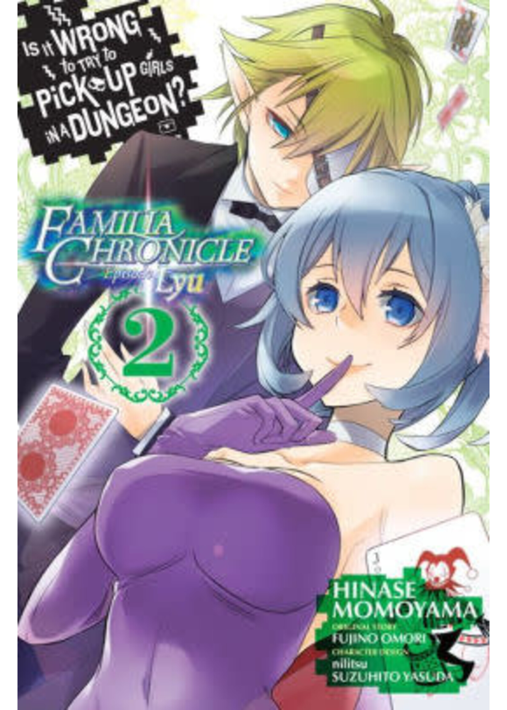 . IS WRONG PICK UP GIRLS DUNGEON FAMILIA LYU GN VOL 02 MANGA