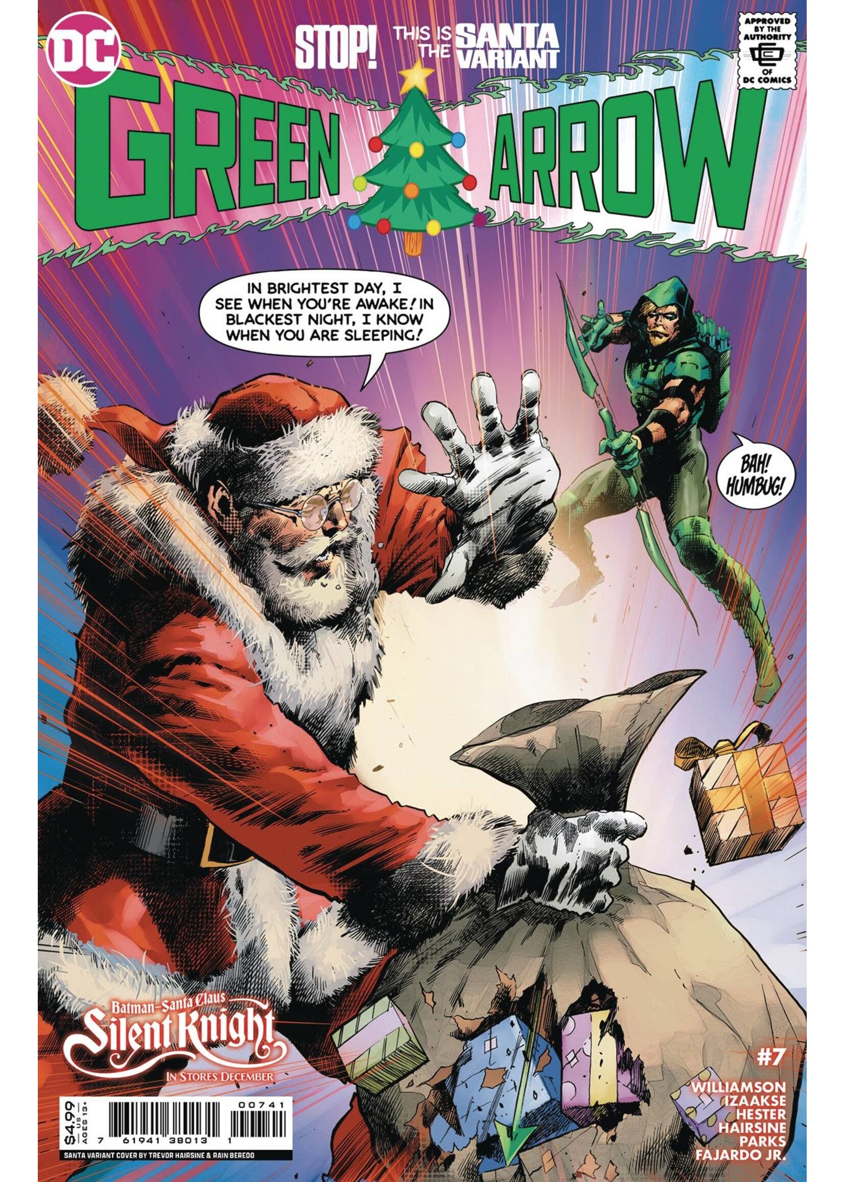 . GREEN ARROW (2023) #7 SANTA