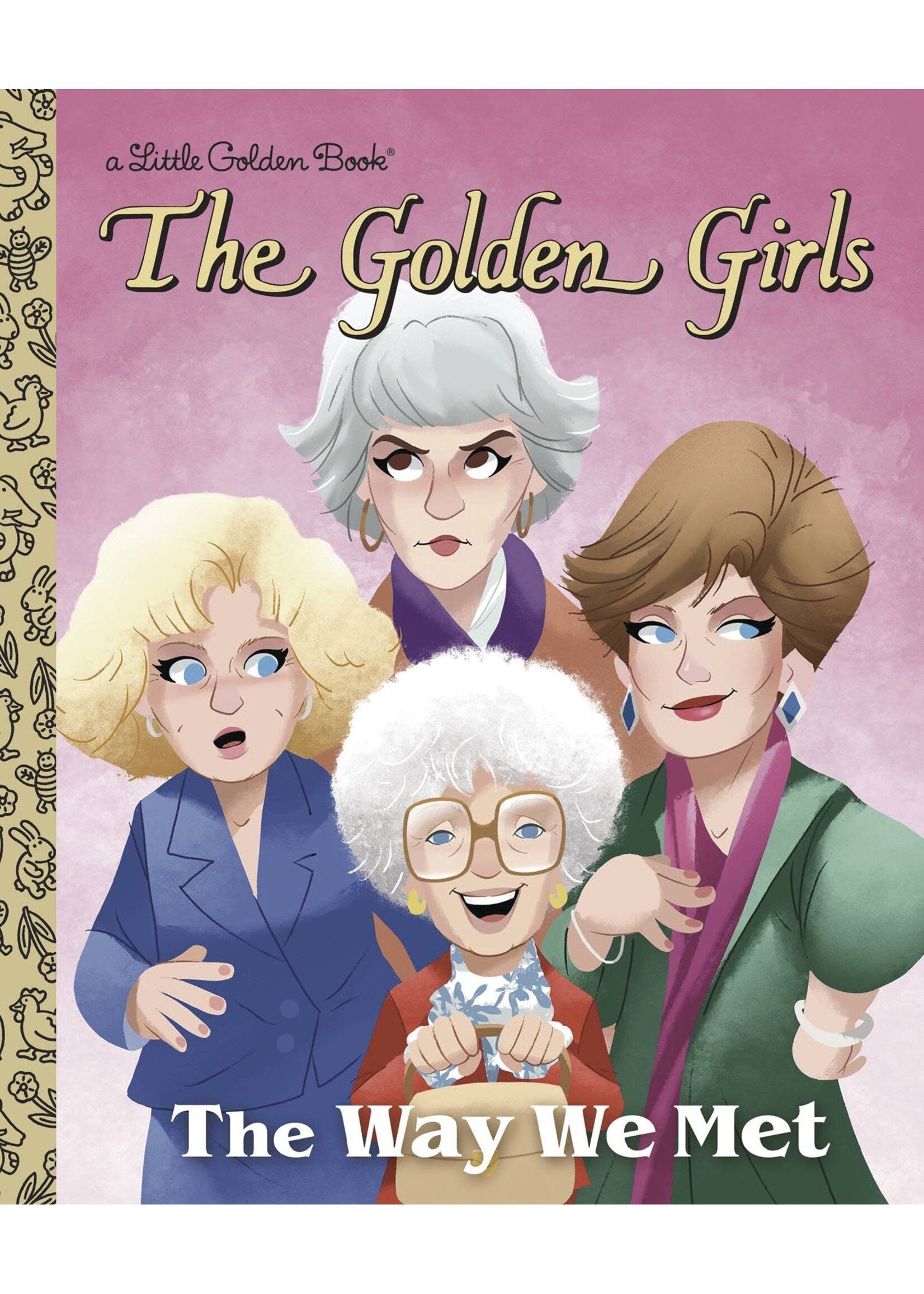 GOLDEN BOOKS GOLDEN GIRLS WAY WE MET LITTLE GOLDEN BOOK