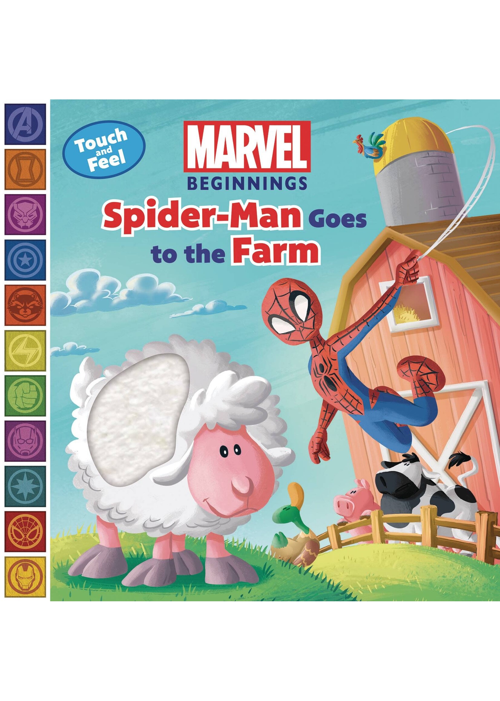 MARVEL PRESS MARVEL BEGINNINGS SPIDERMAN GOES TO FARM HC