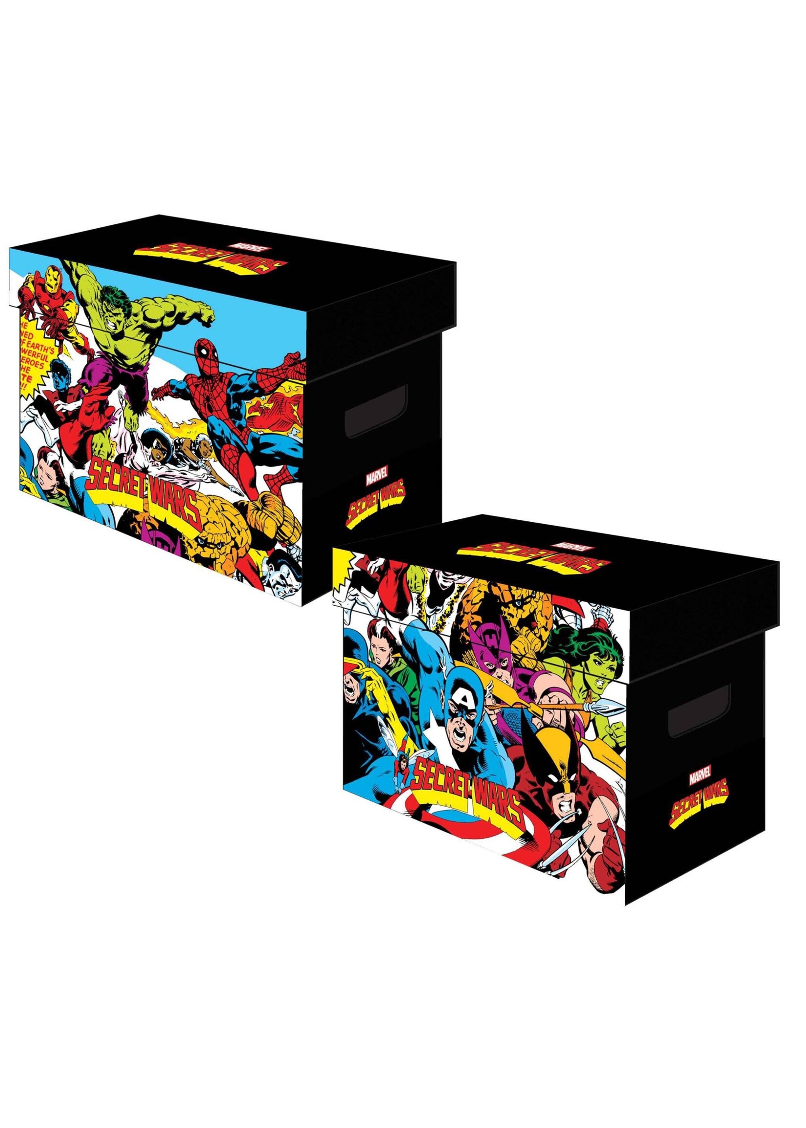 ABRAMS MARVEL GRAPHIC COMIC BOX MSH SECRET WARS