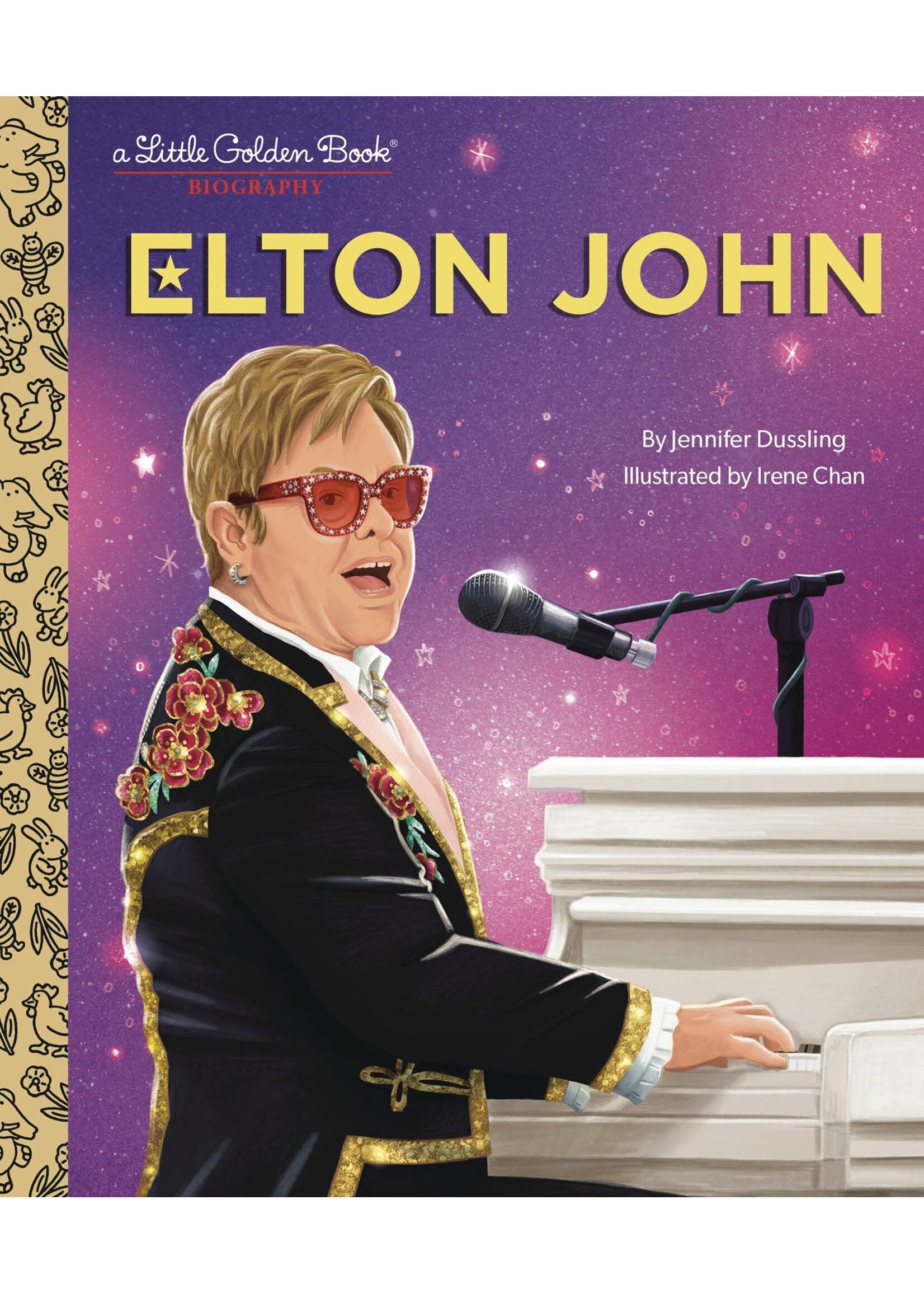 GOLDEN BOOKS ELTON JOHN LITTLE GOLDEN BOOK