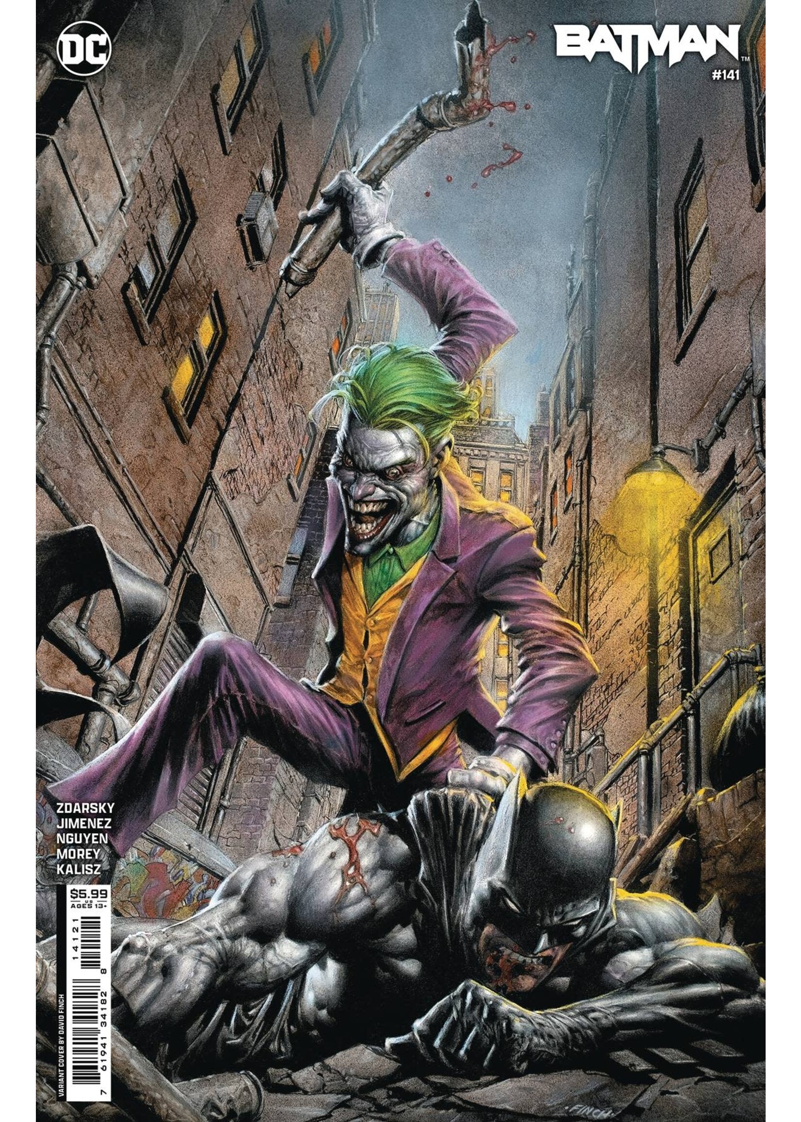 DC COMICS BATMAN #141 FINCH