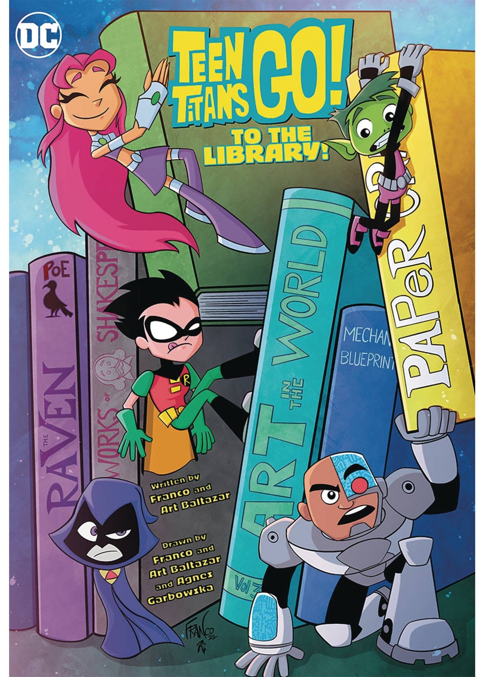 . TEEN TITANS GO! TO THE LIBRARY! GN