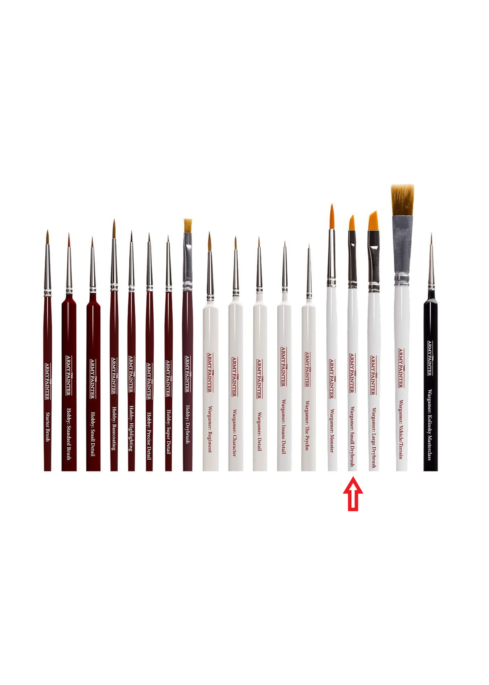 . WARGAMER BRUSH - SMALL DRYBRUSH