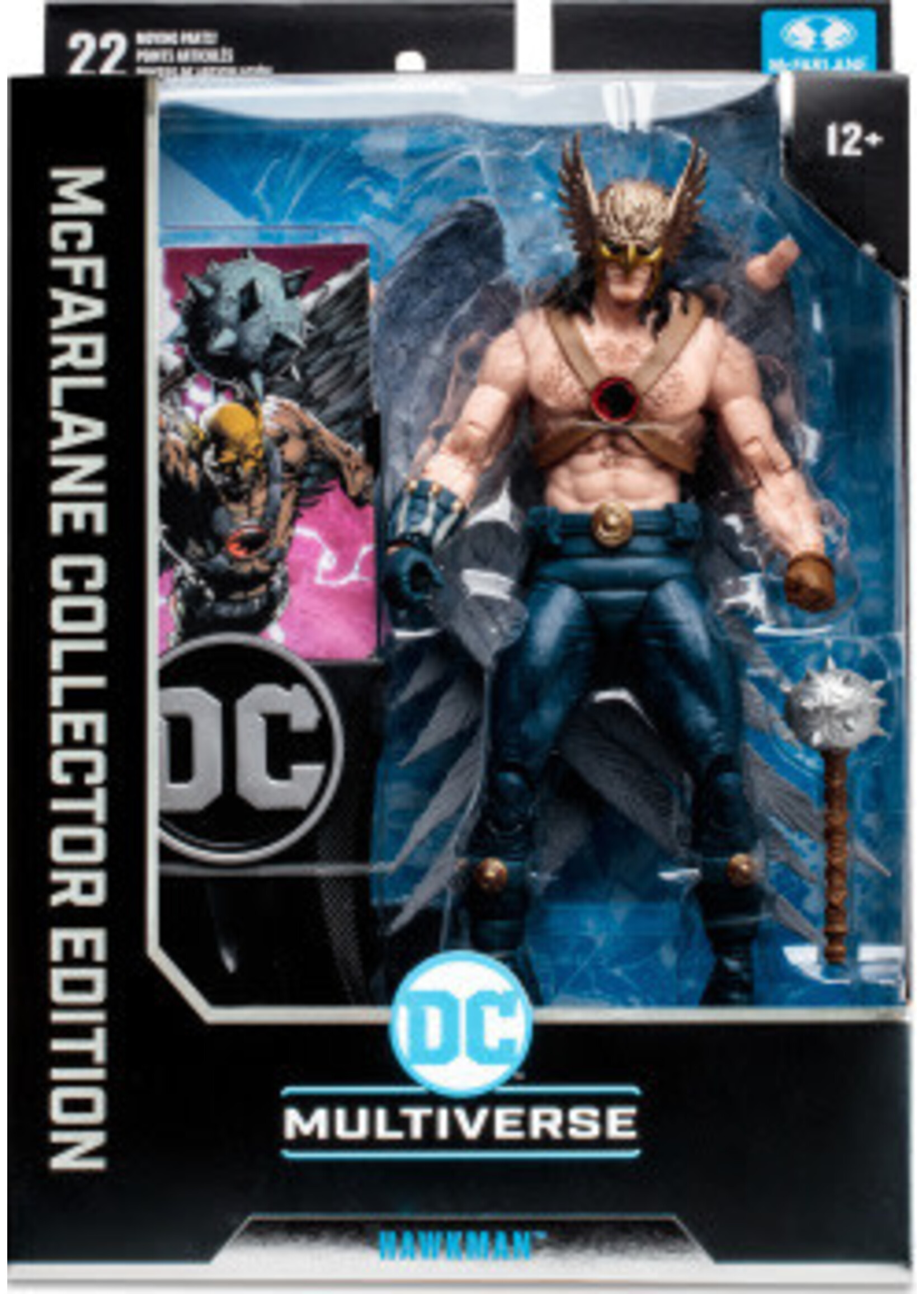 DC MCFARLANE COLLECTOR EDITION 7" WV2 - HAWKMAN