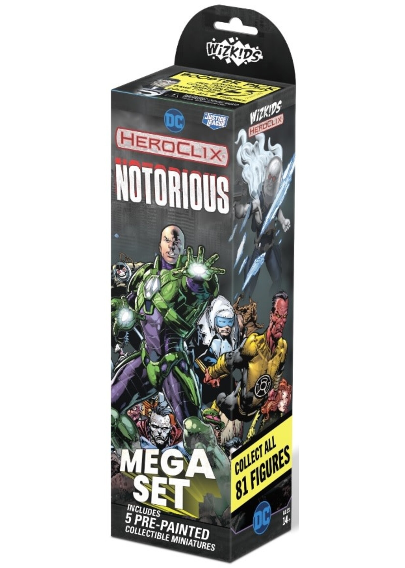 ABRAMS DC HEROCLIX NOTORIOUS BOOSTER