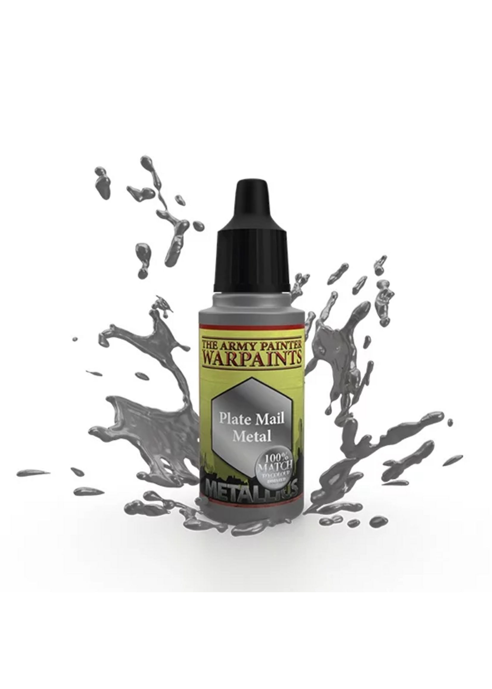 ABRAMS WARPAINTS METALLICS PLATE MAIL METAL (18ML)