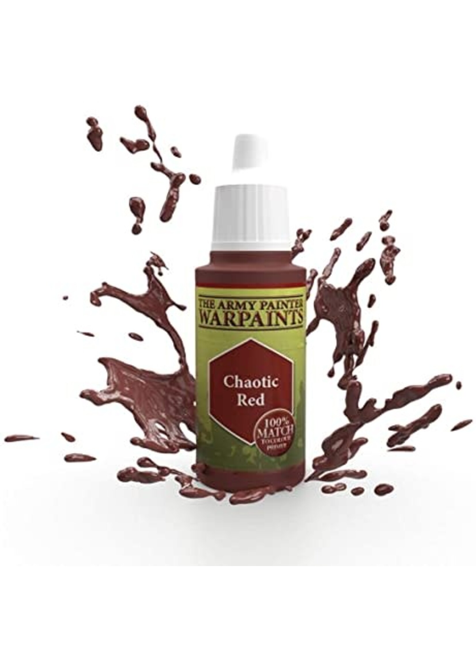 ABRAMS WARPAINTS CHAOTIC RED (18ML)