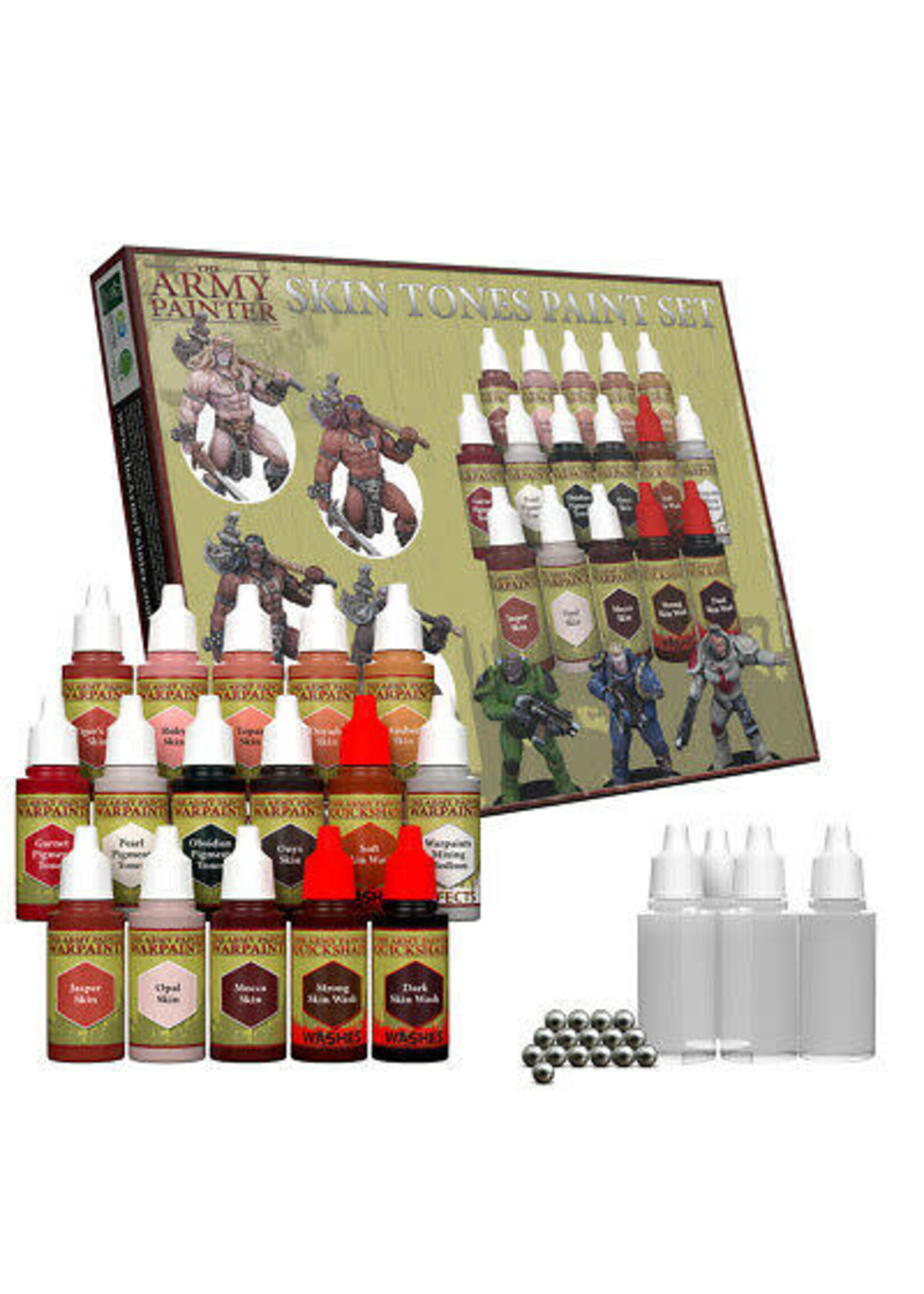 ABRAMS WARPAINTS SKIN TONE PAINT SET