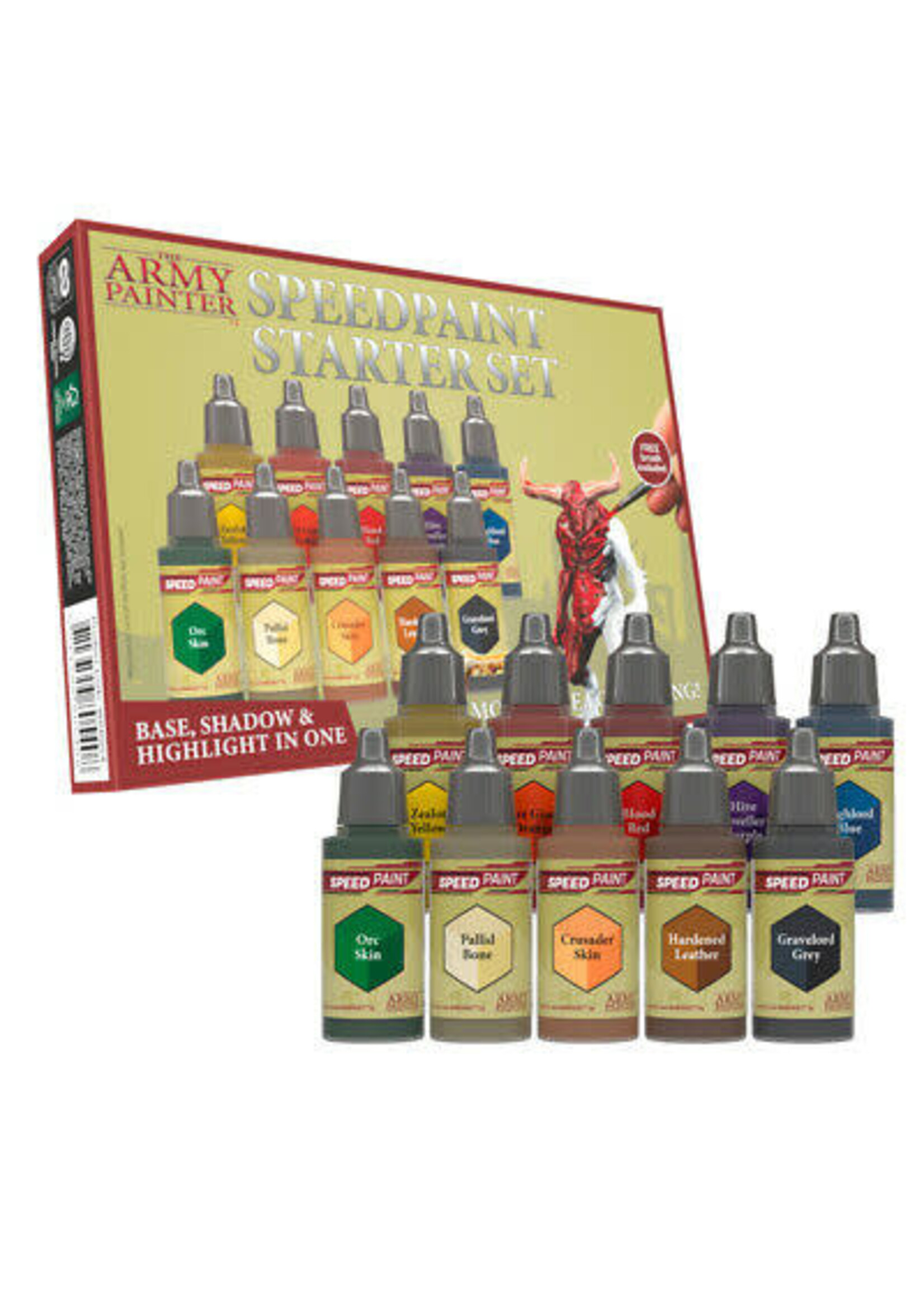 ABRAMS WARPAINTS SPEEDPAINT STARTER SET - 10 COLOUR
