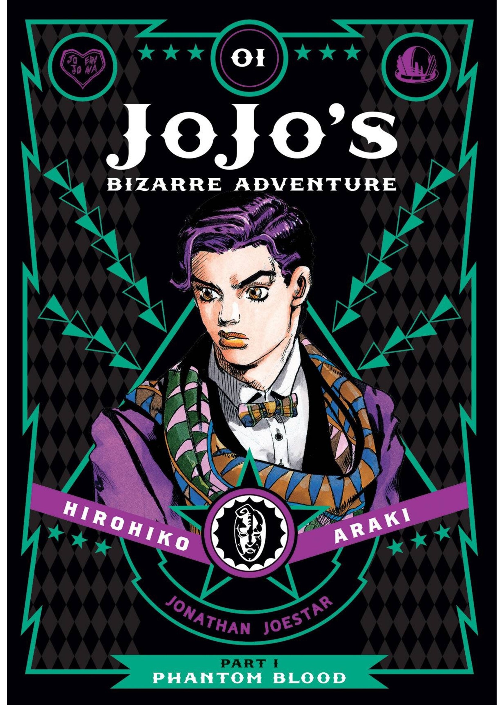 JOJO'S BIZARRE ADV PT 1 PHANTOM BLOOD HC VOL 01