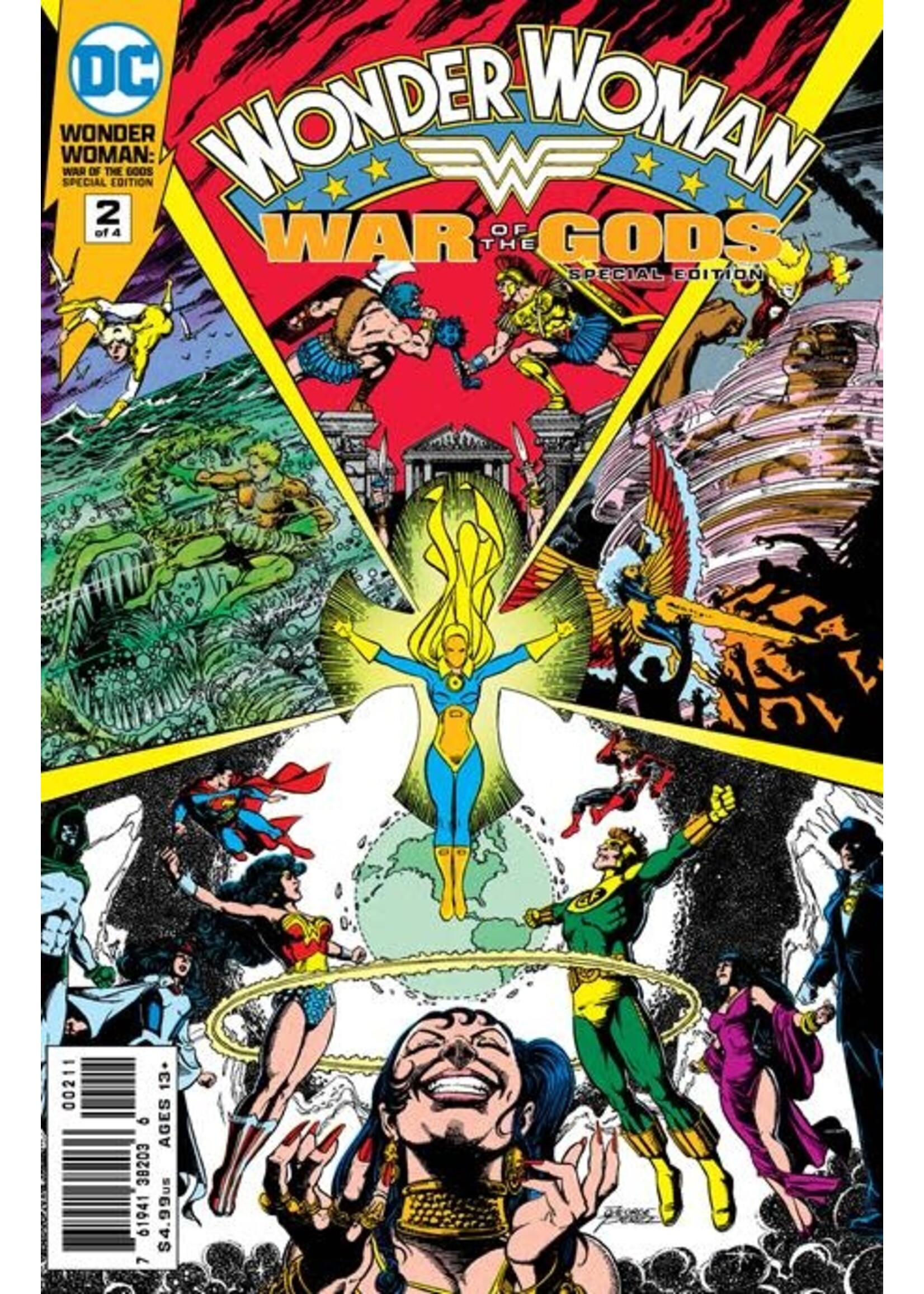 ABRAMS WONDER WOMAN WAR O/T GODS SPECIAL EDITION complete 4 issue series