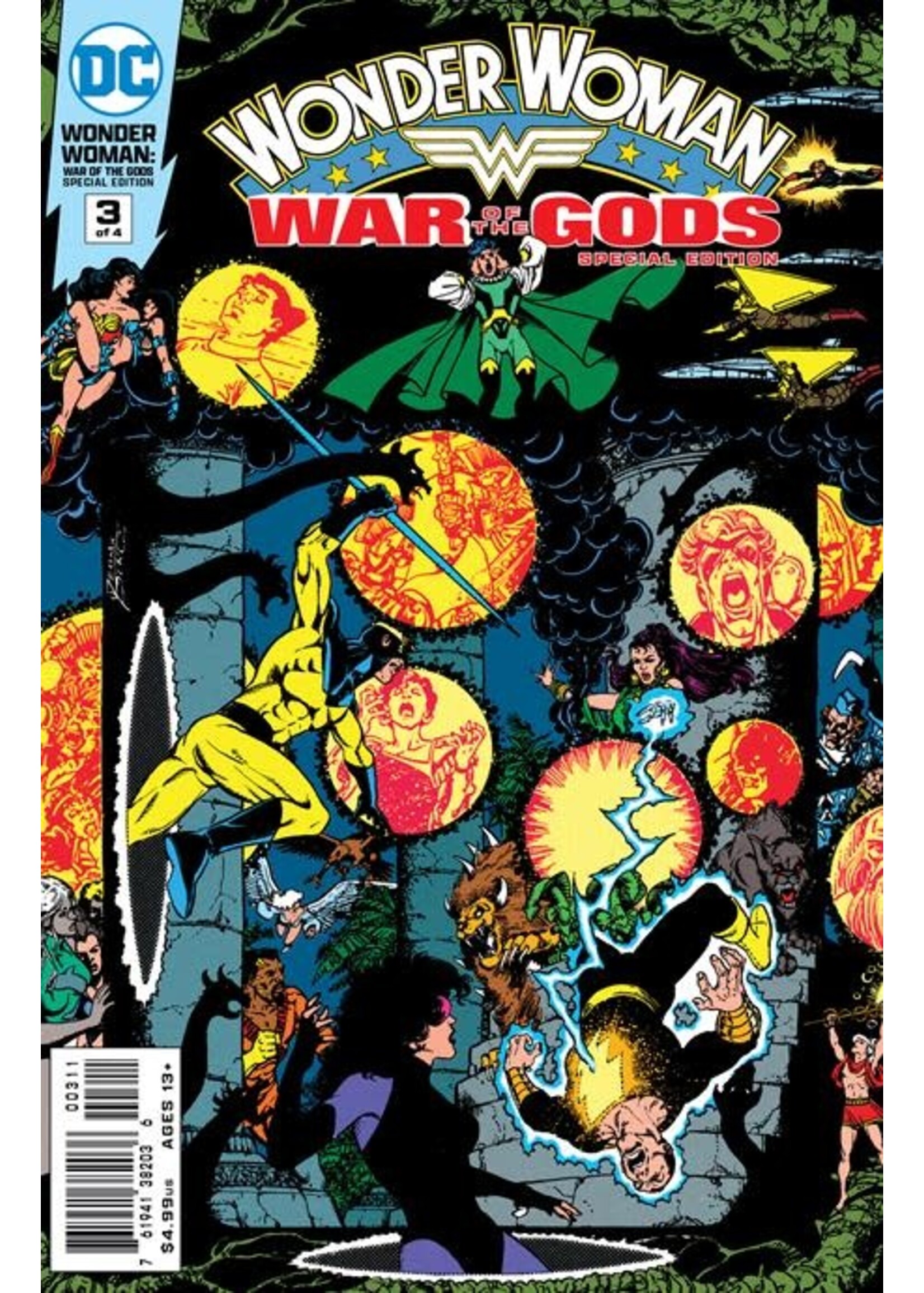 ABRAMS WONDER WOMAN WAR O/T GODS SPECIAL EDITION complete 4 issue series